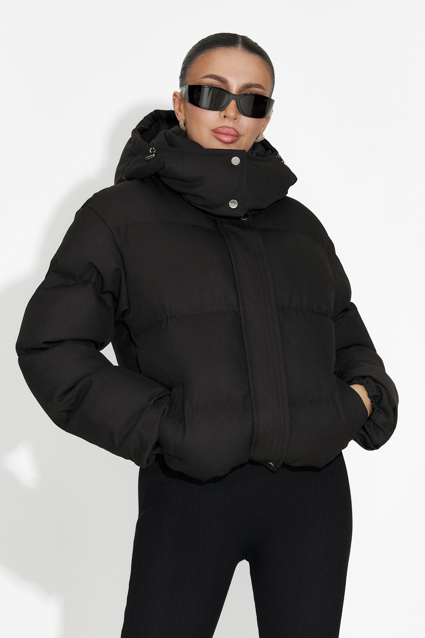 Luisana Bogas Fekete Hétköznapi Női Dzseki