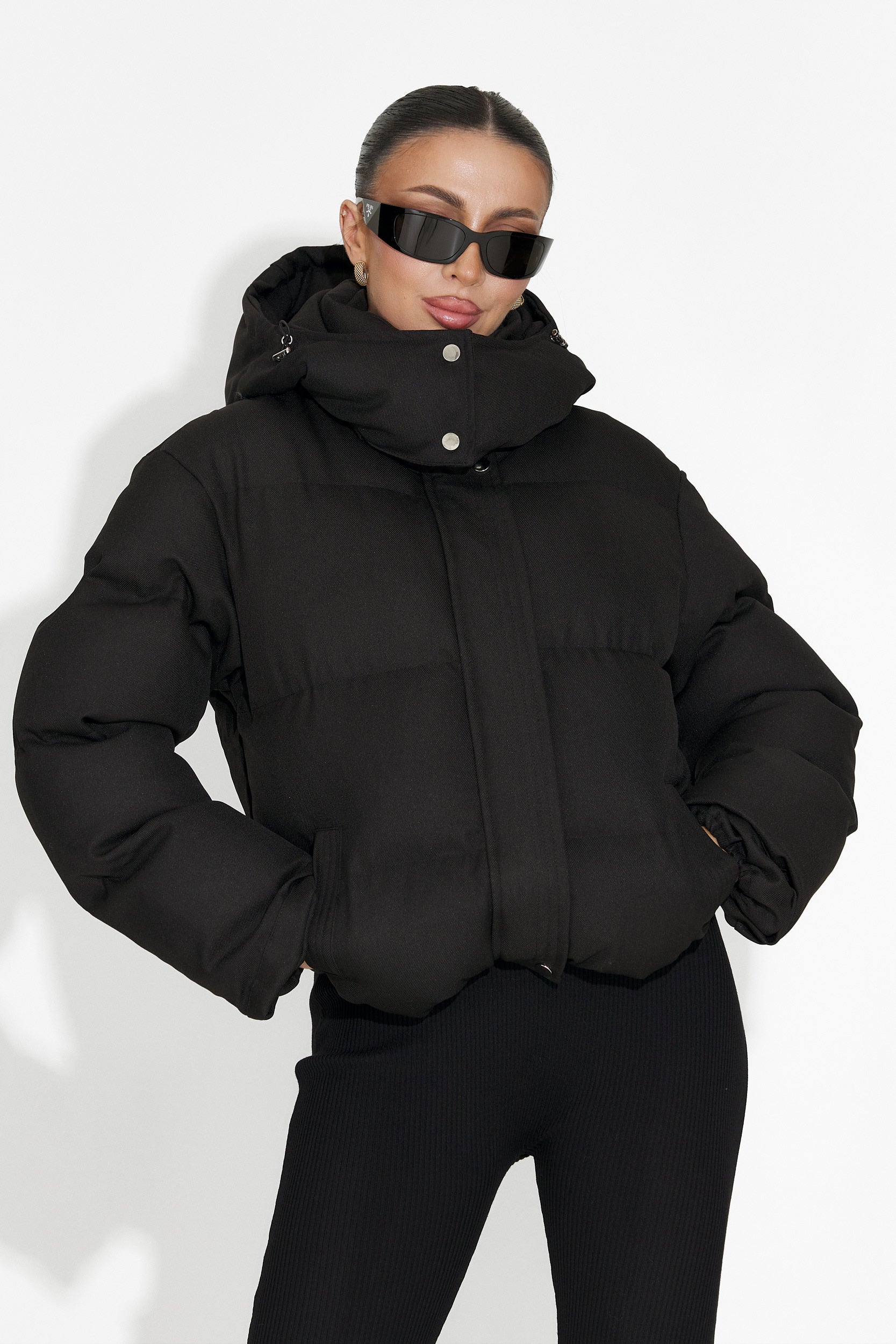 Luisana Bogas Fekete Hétköznapi Női Dzseki