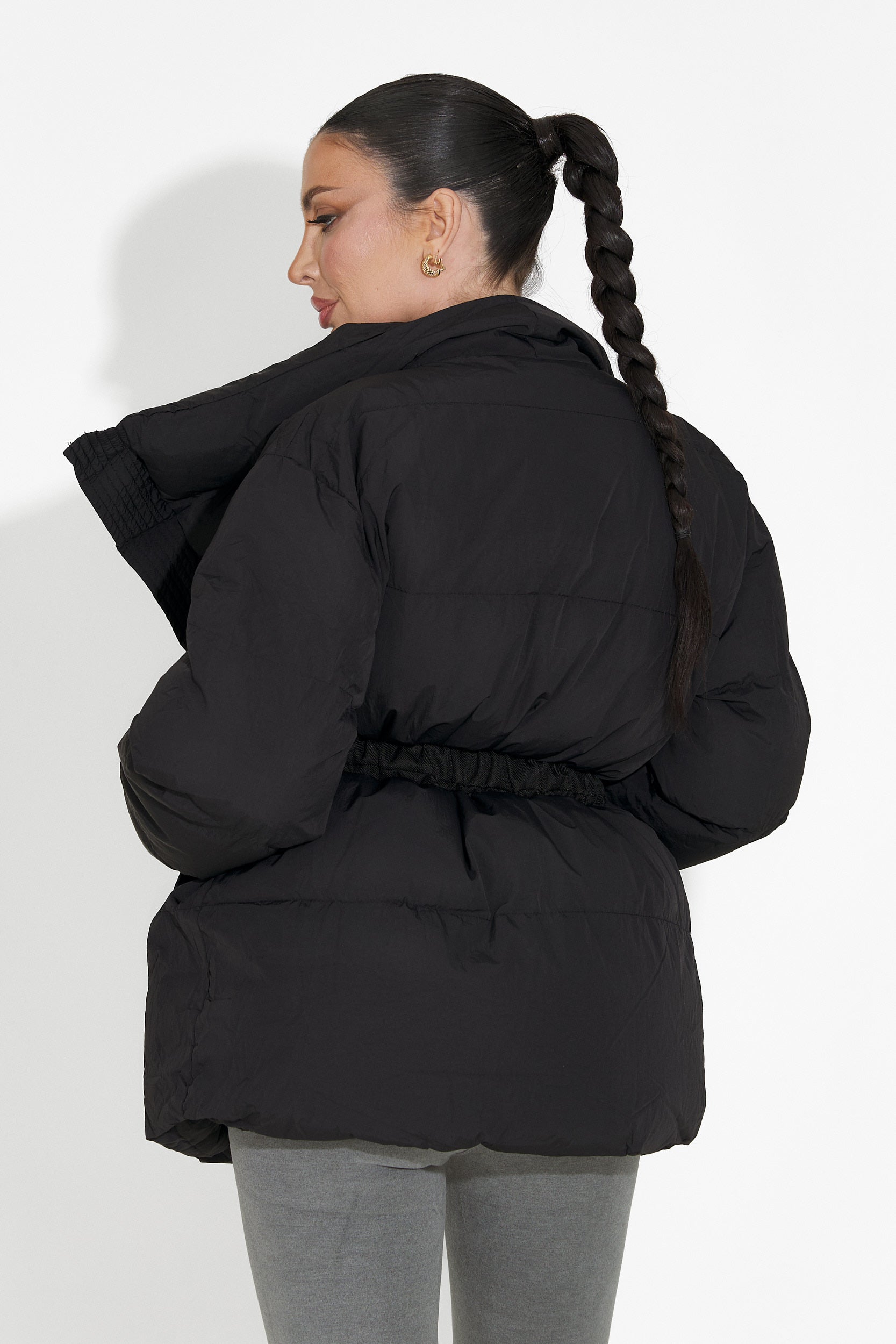 Norisa Bogas Fekete Hétköznapi Női Dzseki