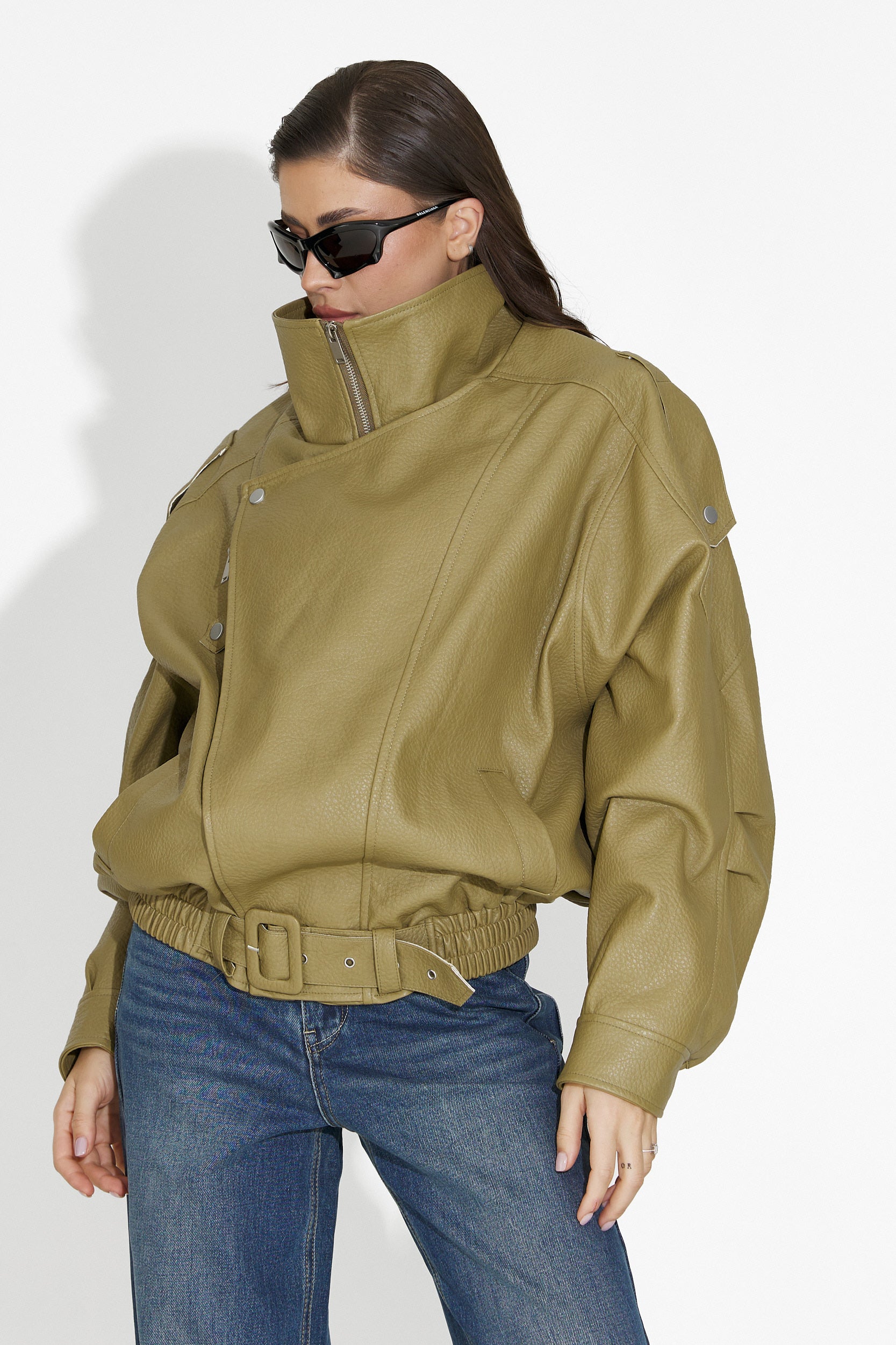 Softina Bogas Khaki Női Dzseki