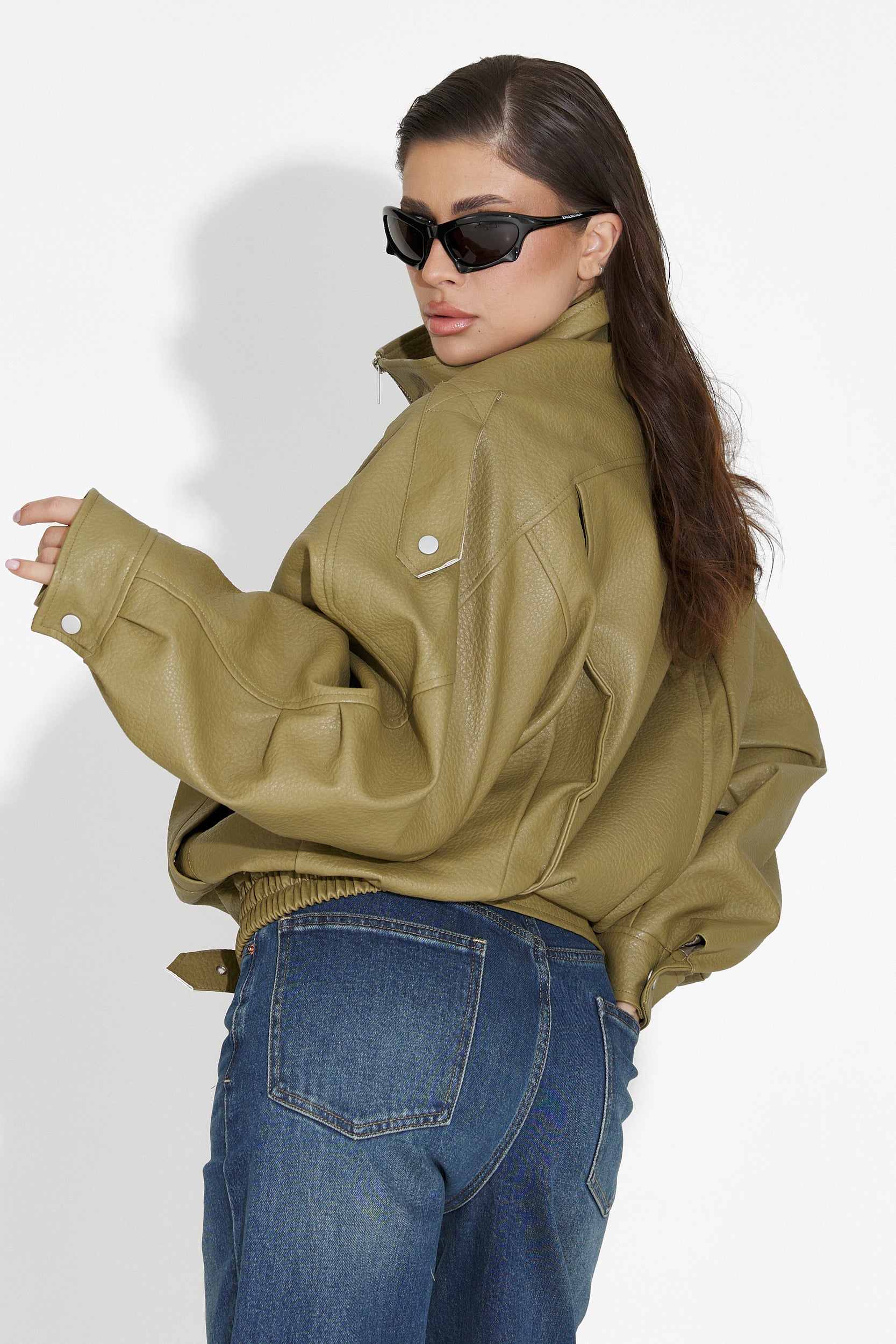 Softina Bogas Khaki Női Dzseki