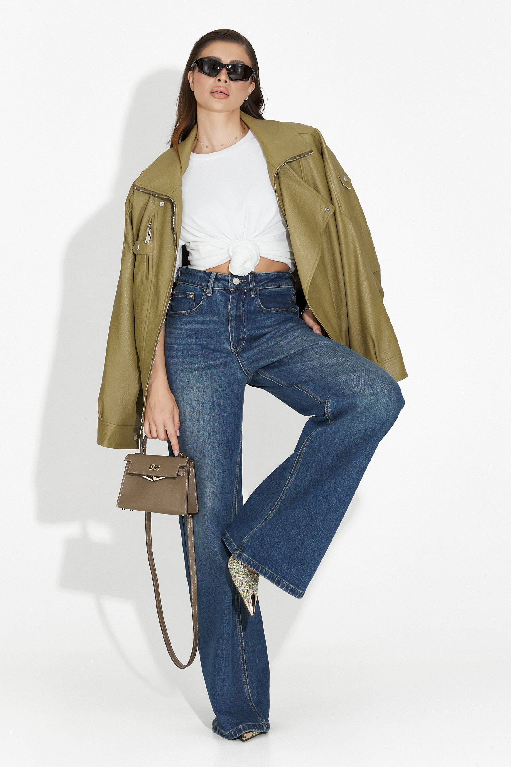 Softina Bogas Khaki Női Dzseki