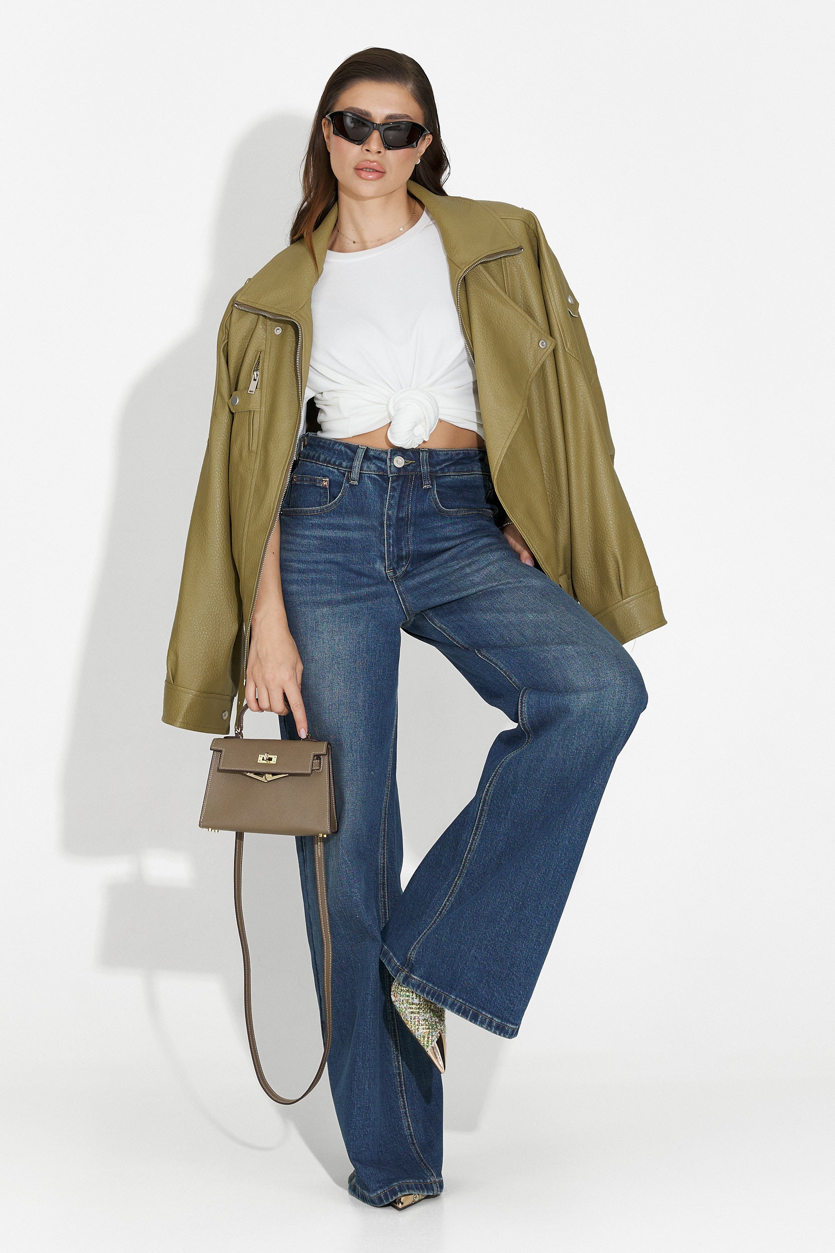 Softina Bogas Khaki Női Dzseki