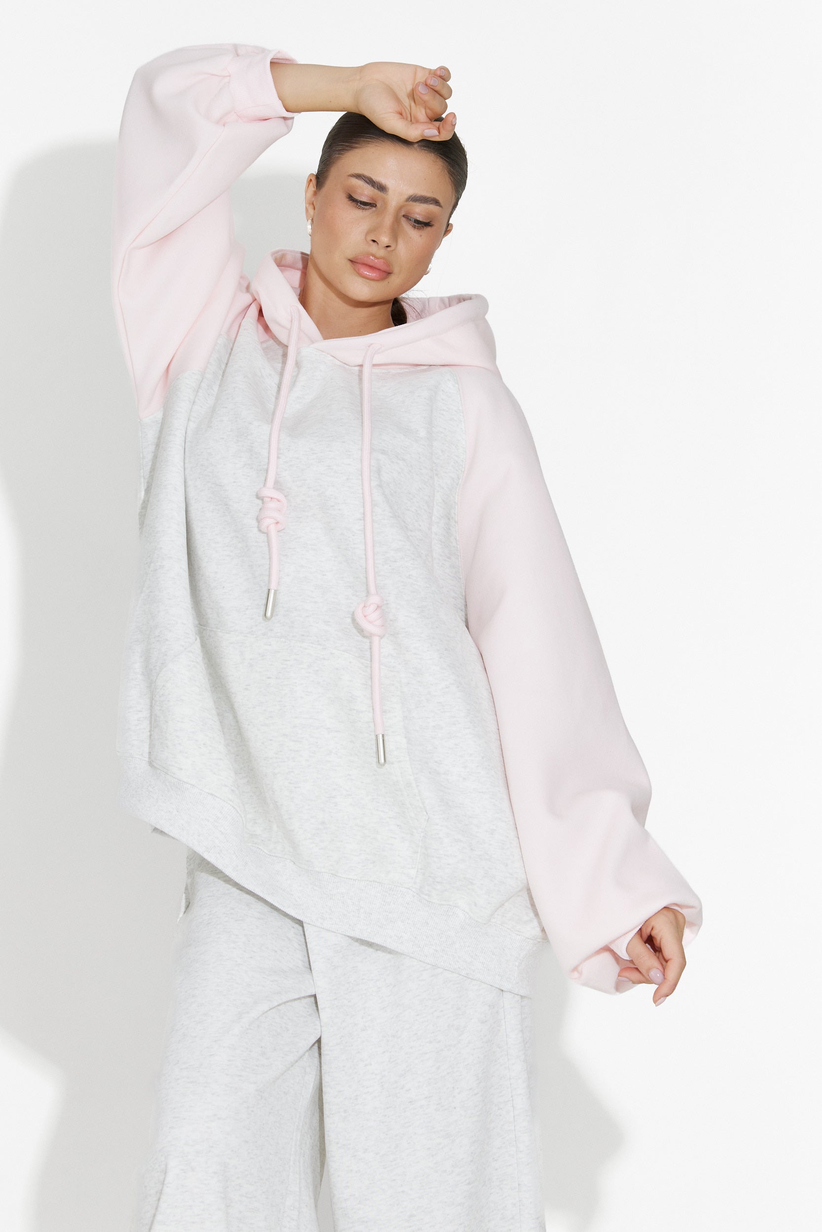 Laza rózsaszín hölgy pulóver Tavric Bogas