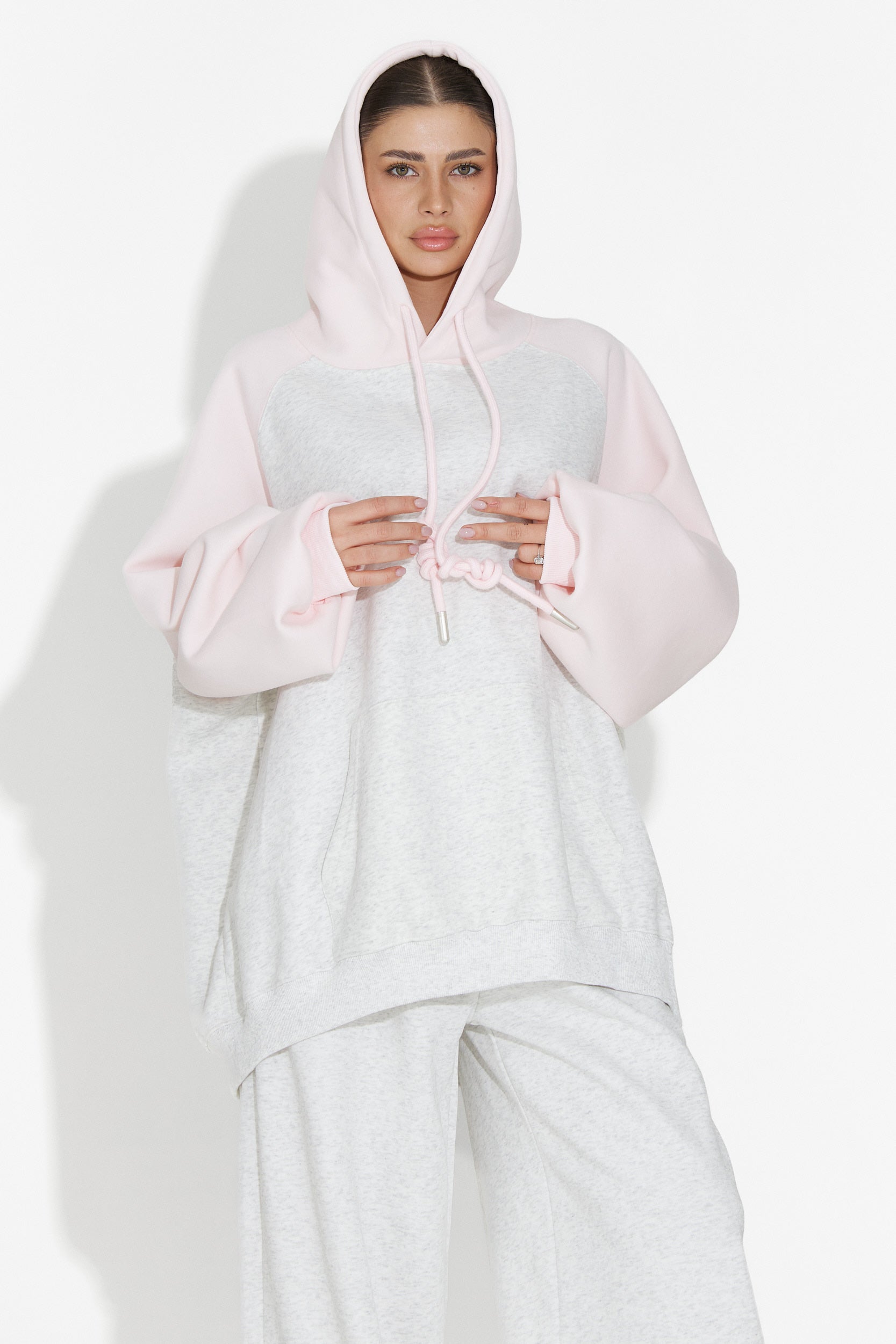 Laza rózsaszín hölgy pulóver Tavric Bogas