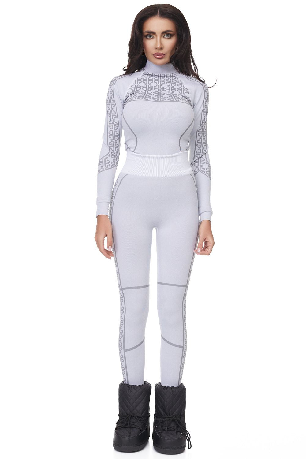 Desya Bogas szürke alkalmi női leggings