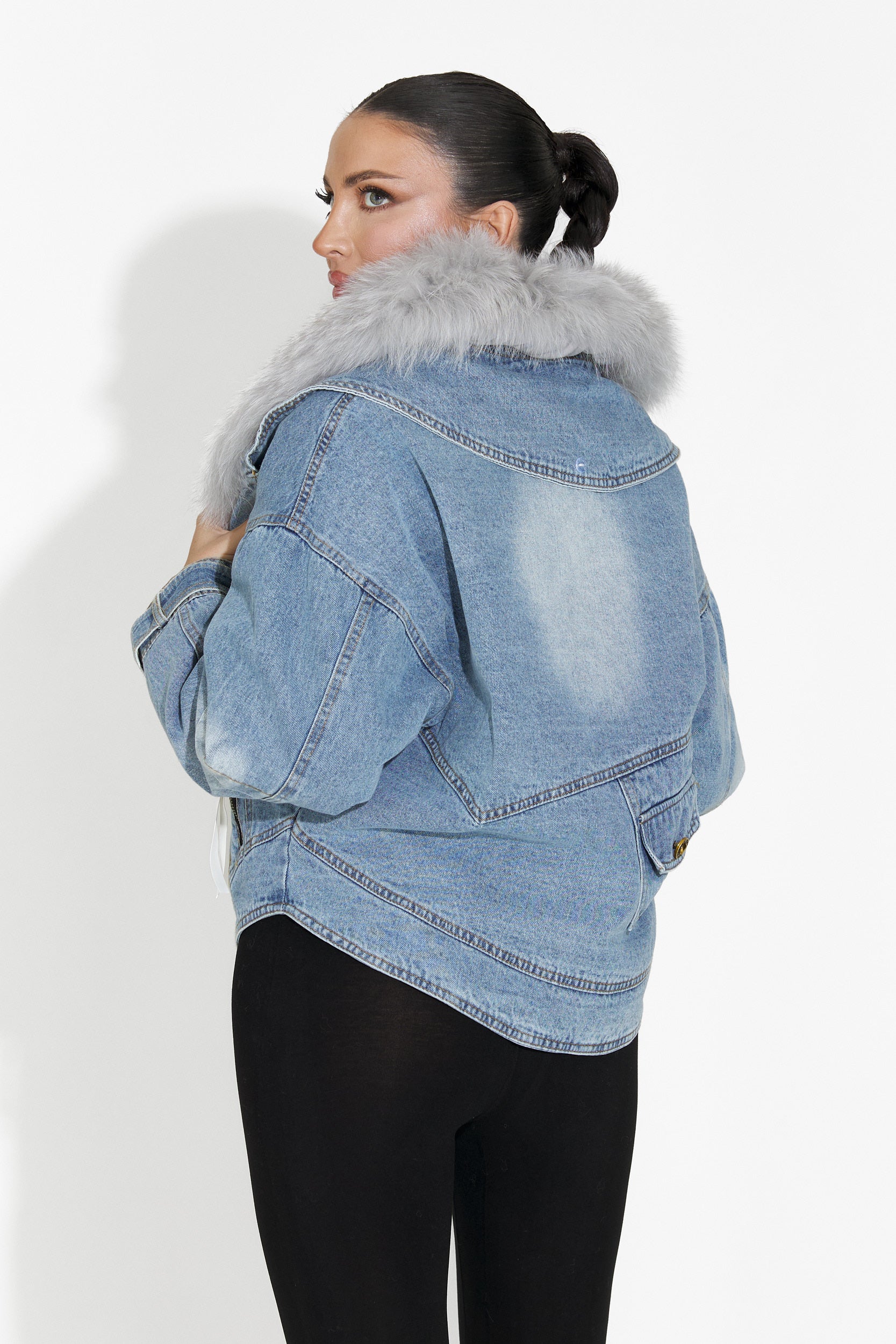 Tarnia Bogas Kék Női Dzseki