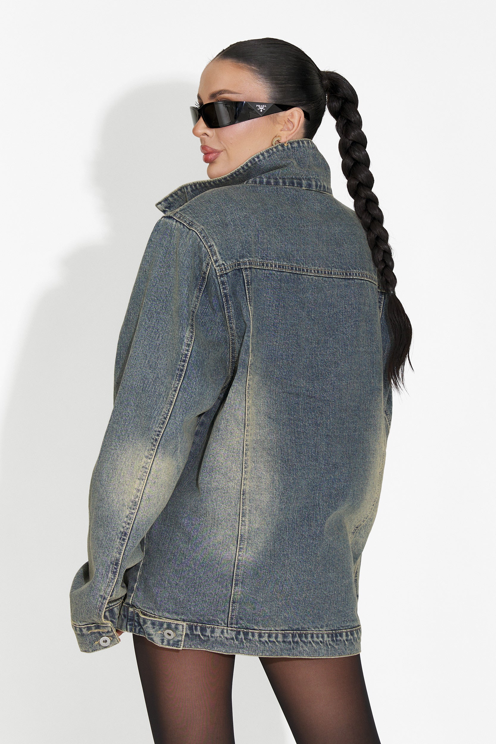 Hazelia Bogas Kék Női Hétköznapi Dzseki