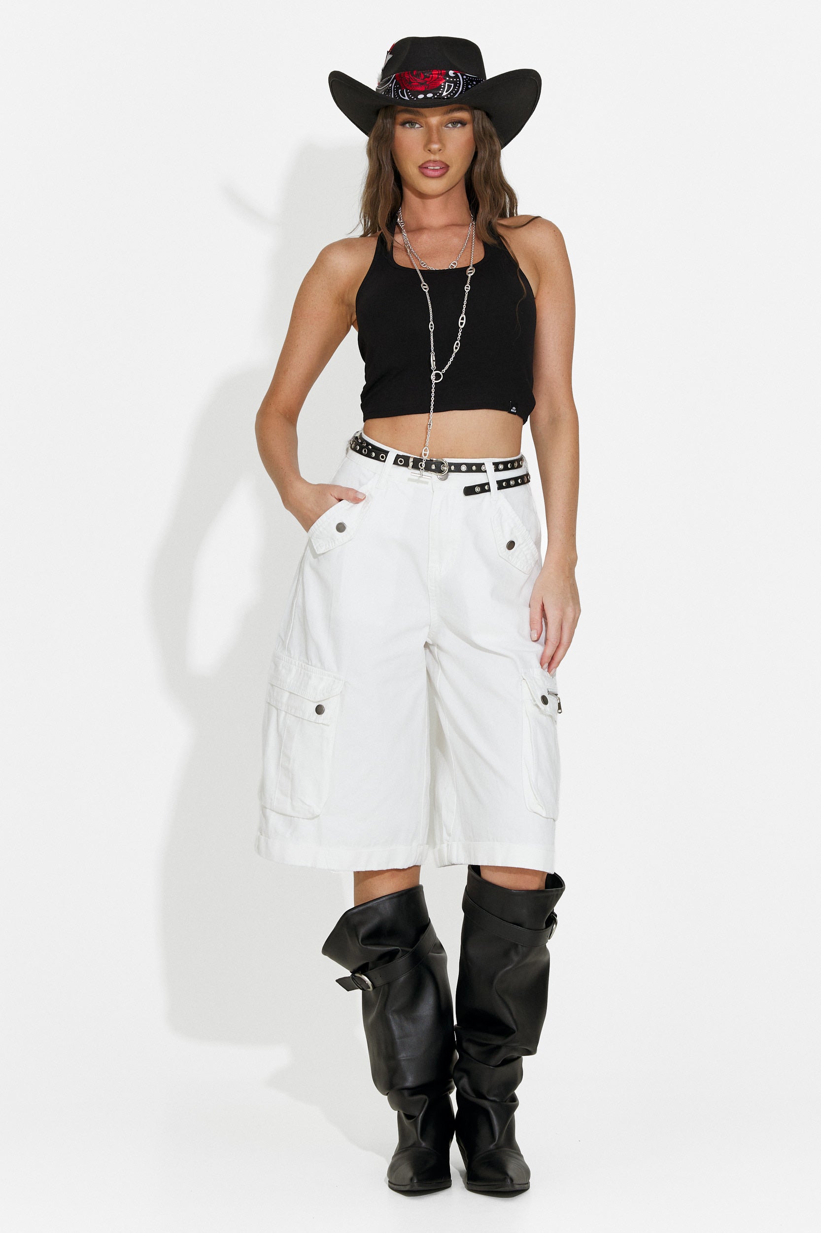 Fliter Bogas fekete női casual top