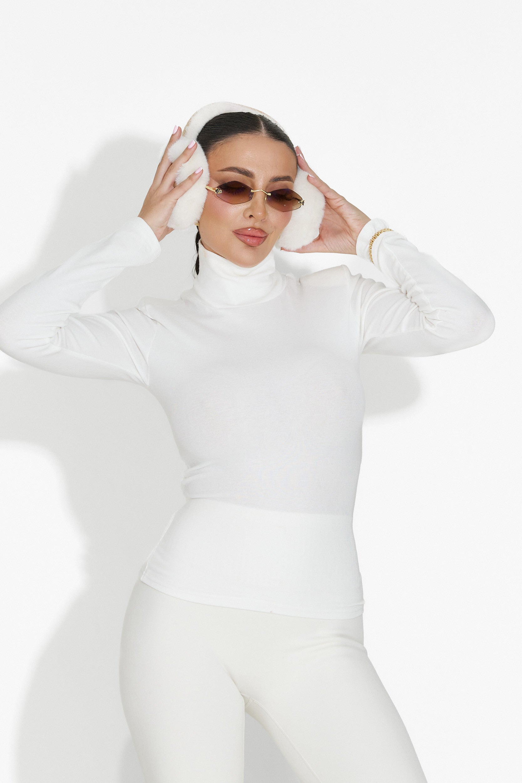 Oziana Bogas Casual Fehér Női Kézitáska