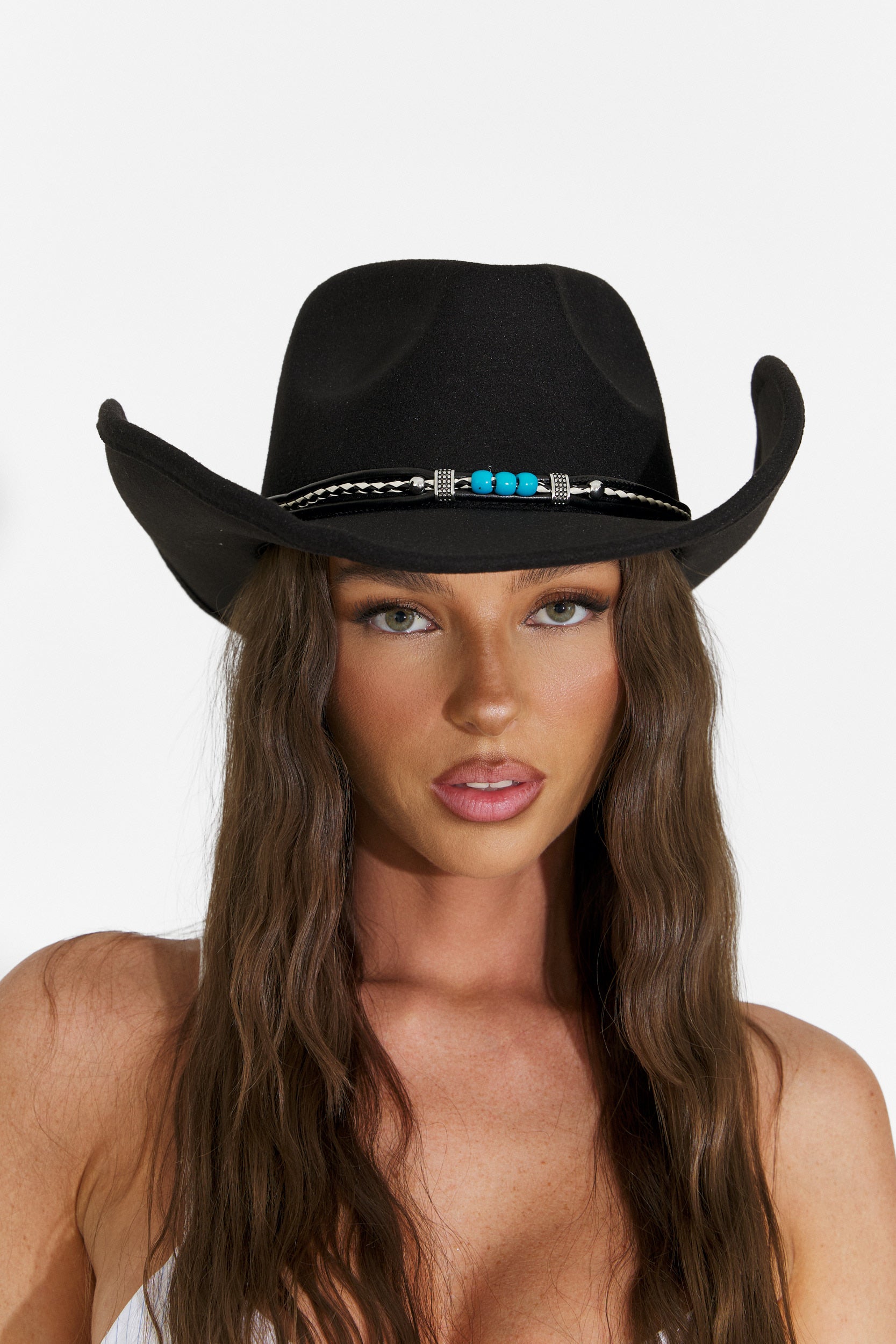 Fekete, casual női kalap Darvela Bogas