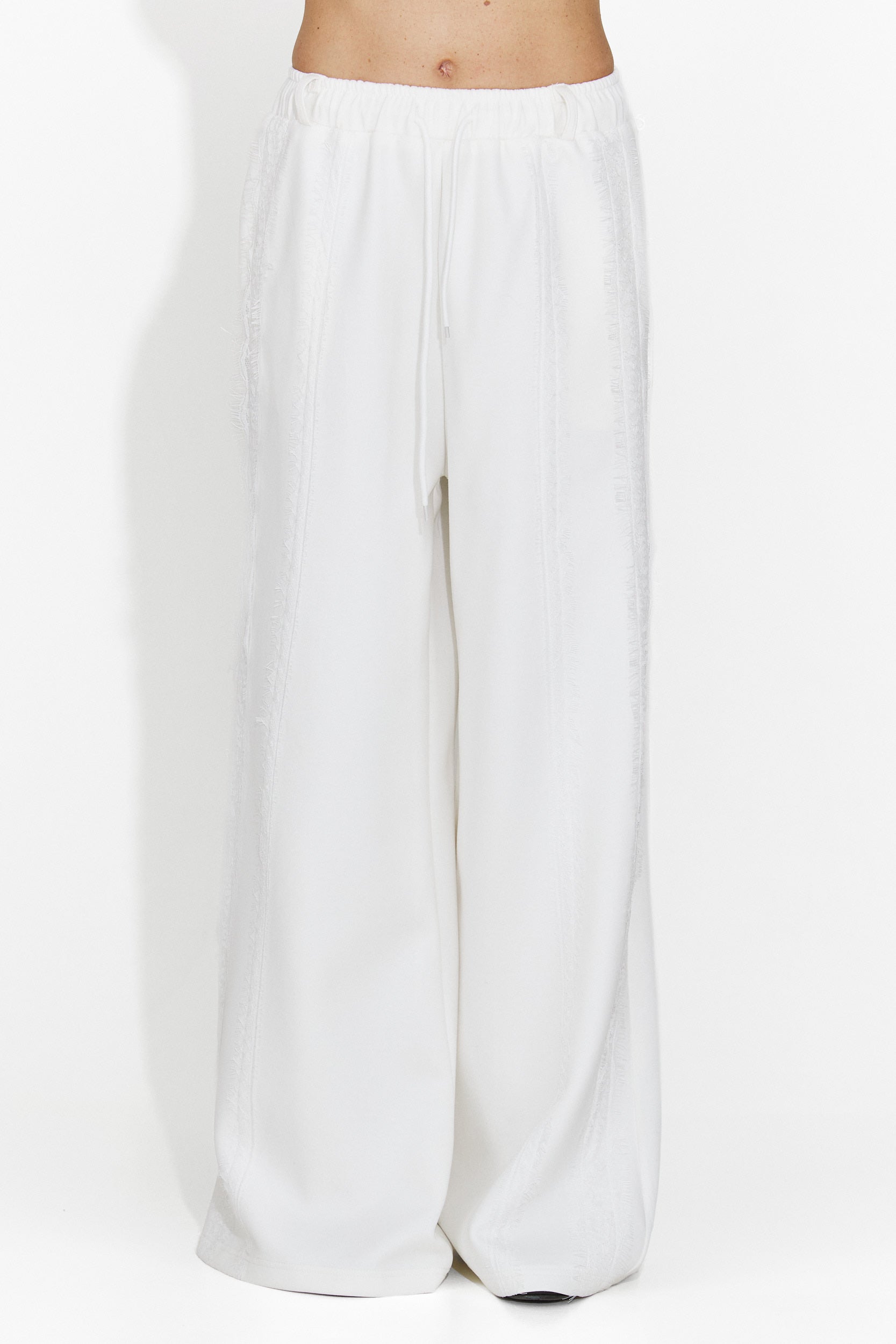 Zarania Bogas Női Hétköznapi Fehér Nadrág