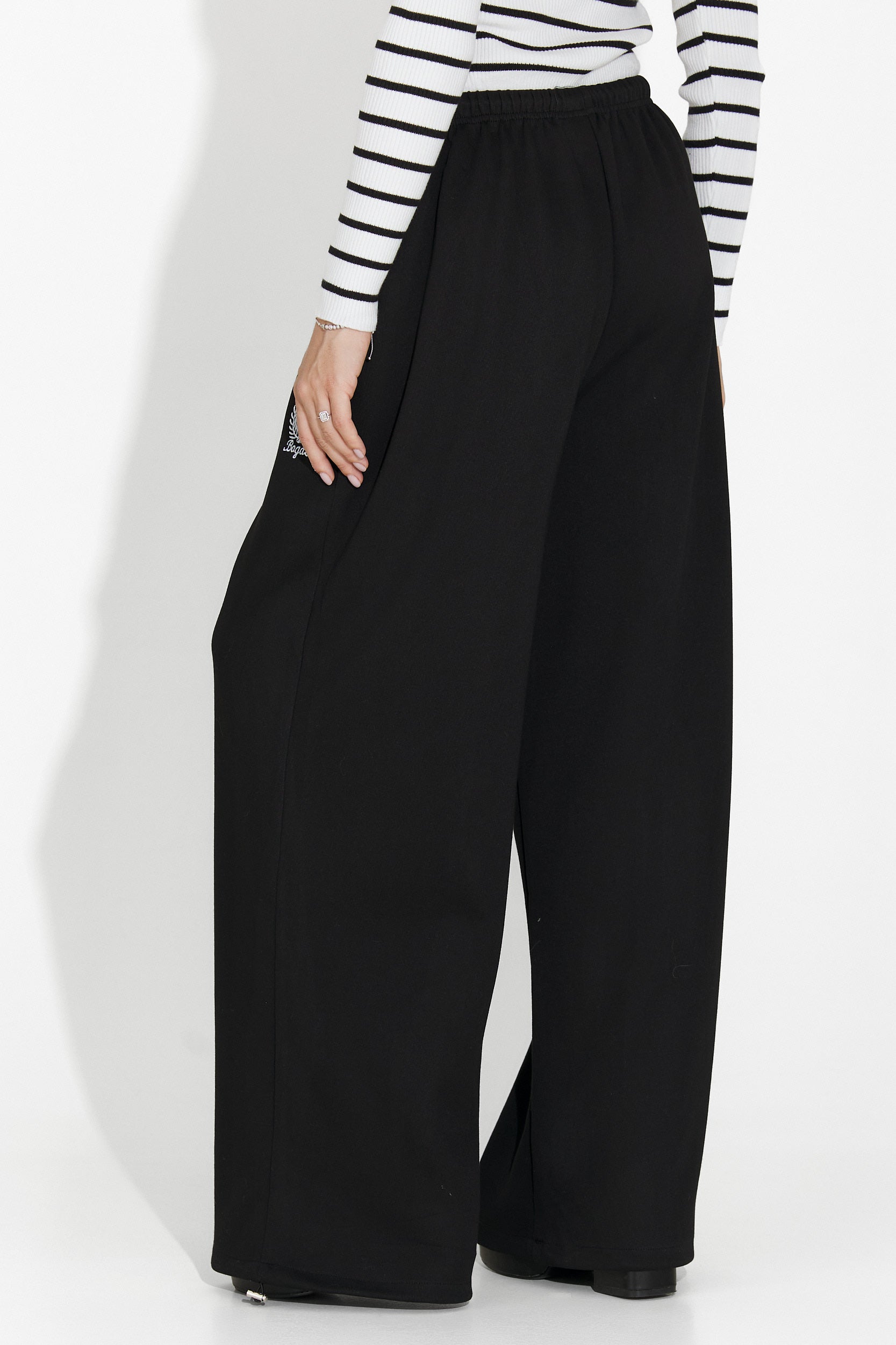 Novirene Bogas Fekete Hétköznapi Női Nadrág