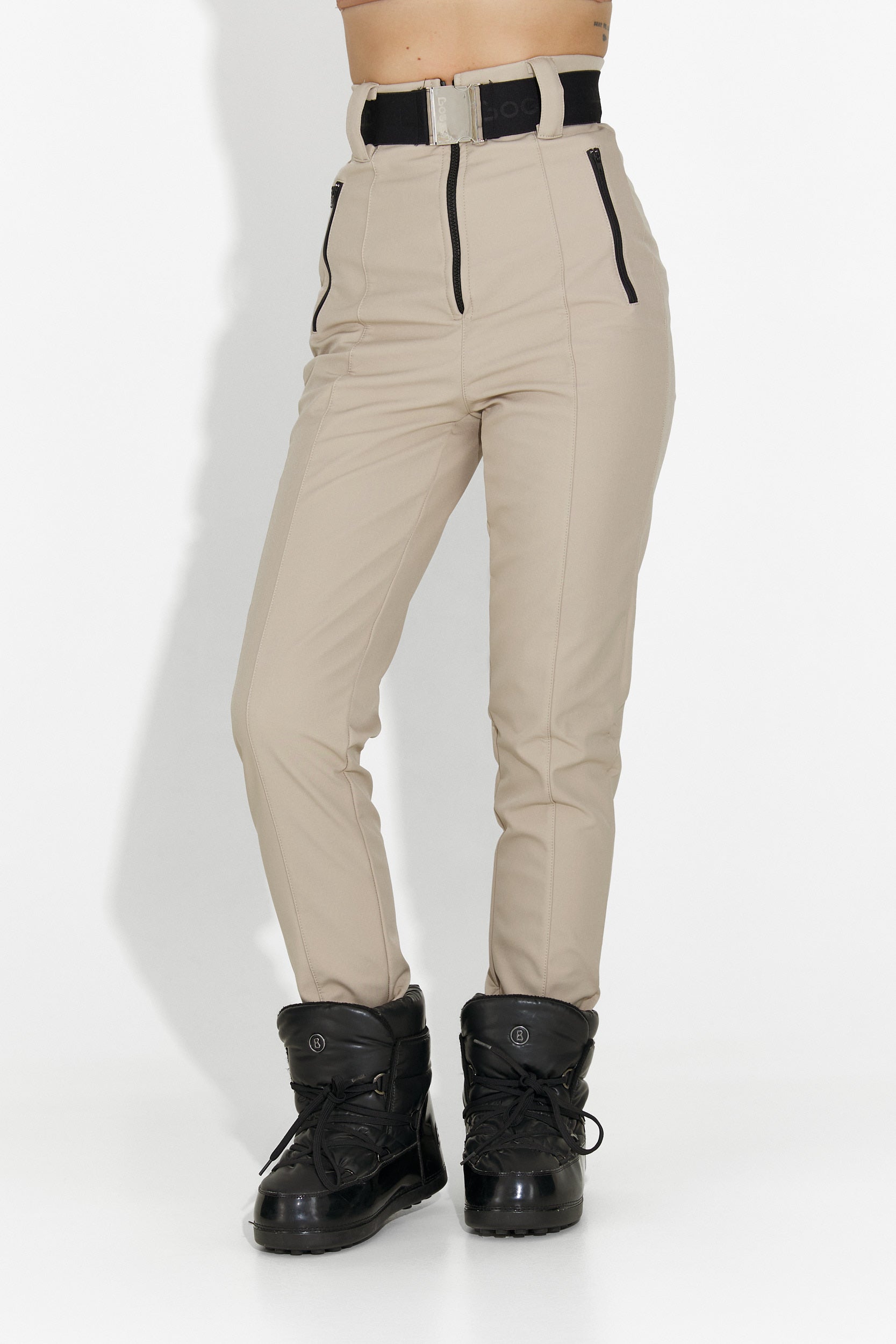 Daviria Bogas bézs sí nadrág nőknek