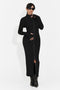 Rochie casual neagra Trineya Bogas