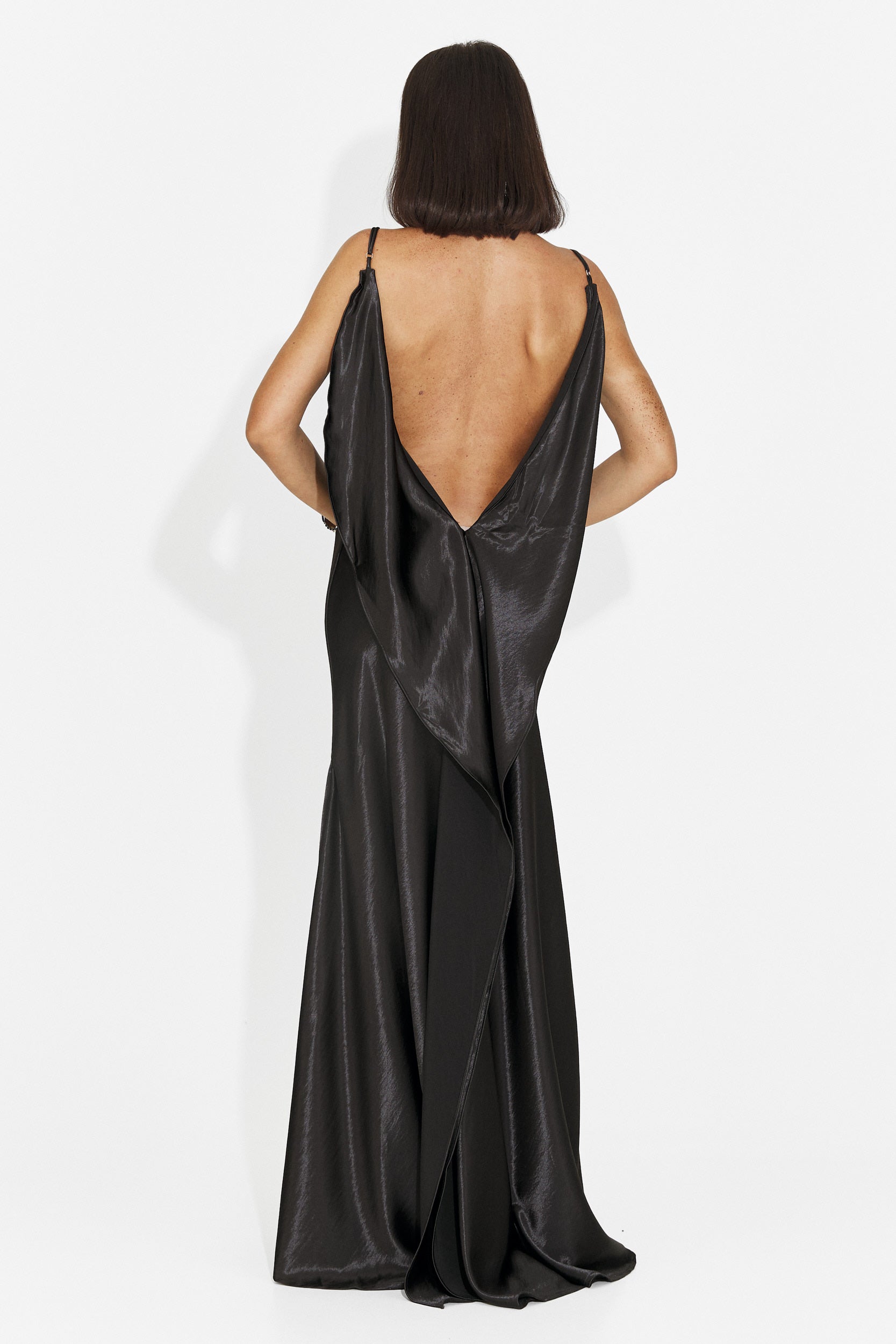 Rochie dama lunga neagra Inventy Bogas