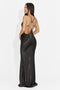 Rochie dama lunga neagra Tyele Bogas