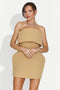 Bézs rövid női ruha Otovi Bogas