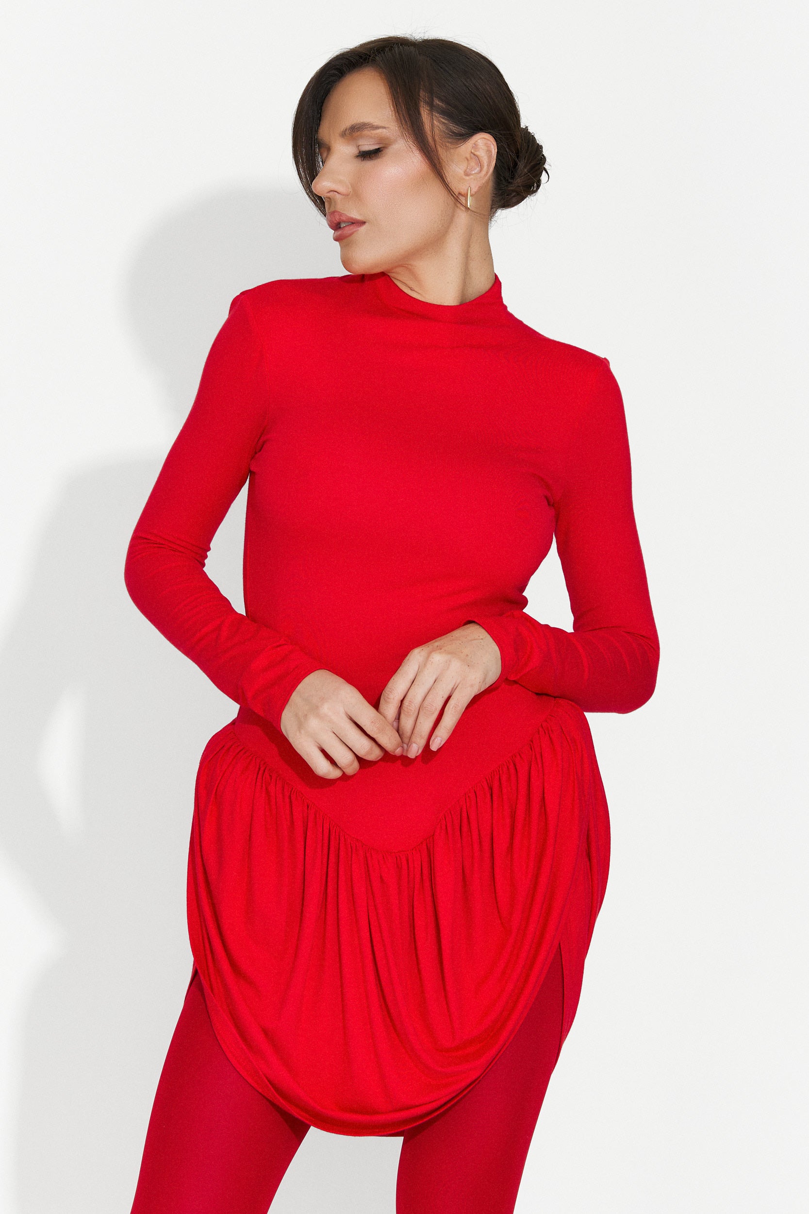 Piros rövid női ruha Valese Bogas