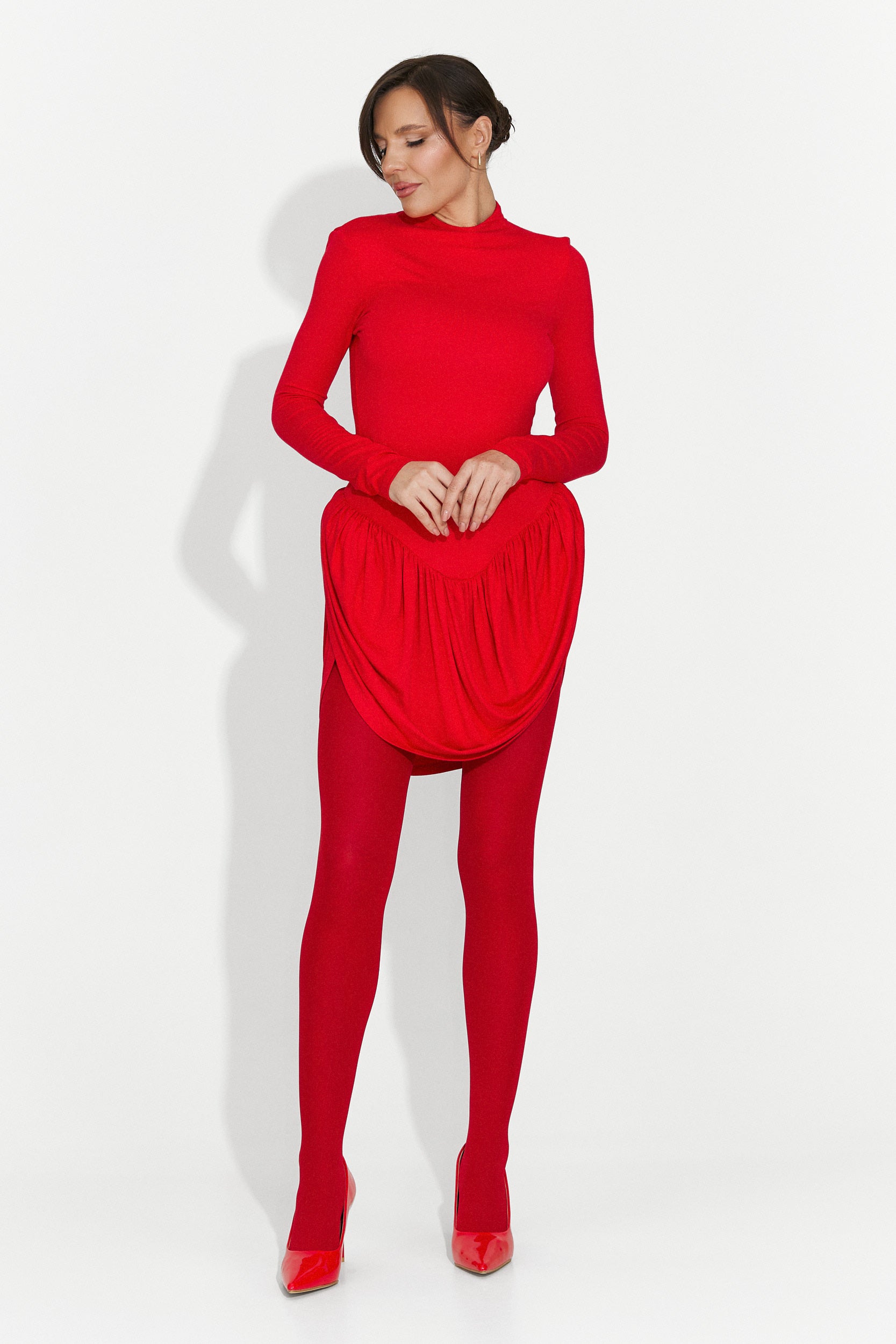 Piros rövid női ruha Valese Bogas