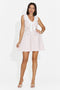Rochie dama scurta roz Ancela Bogas