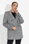 Novelia Bogas Elegáns Szürke Női Blézer