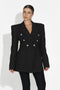Nevea Bogas Elegáns Fekete Női Blézer
