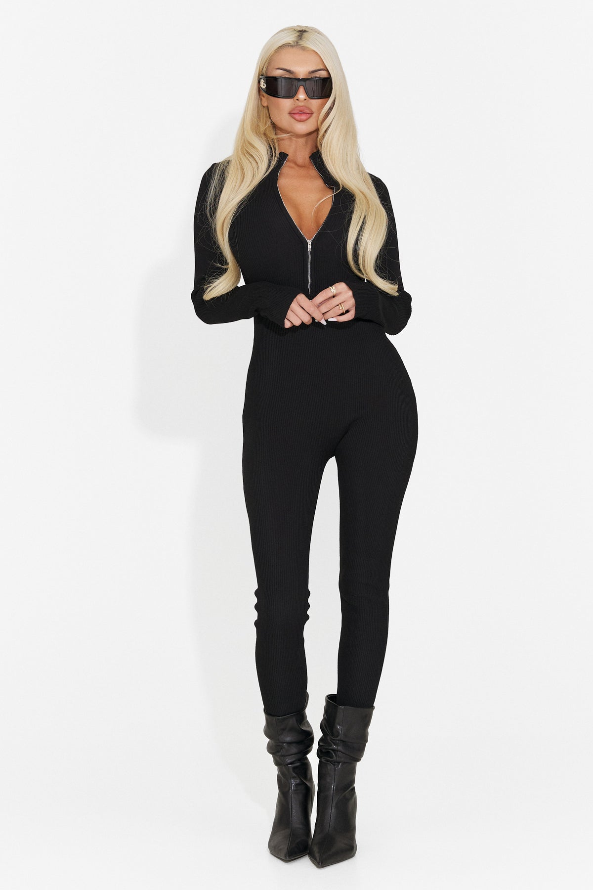 Salopeta casual neagra Cririya Bogas