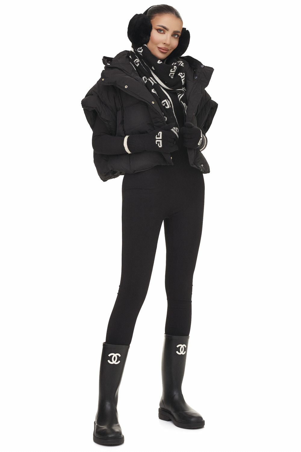 Rezely Bogas alkalmi fekete női jumpsuit
