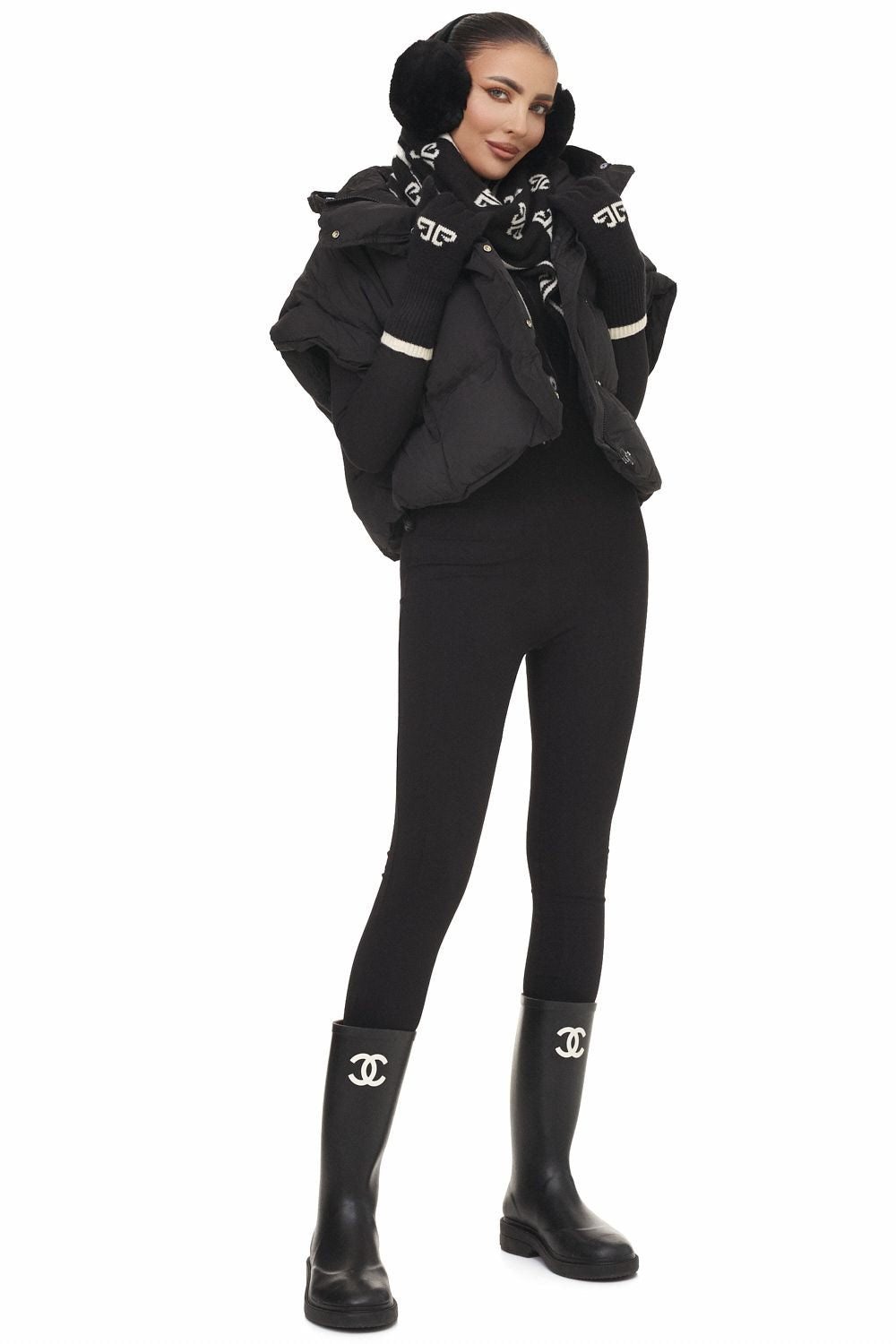 Rezely Bogas alkalmi fekete női jumpsuit