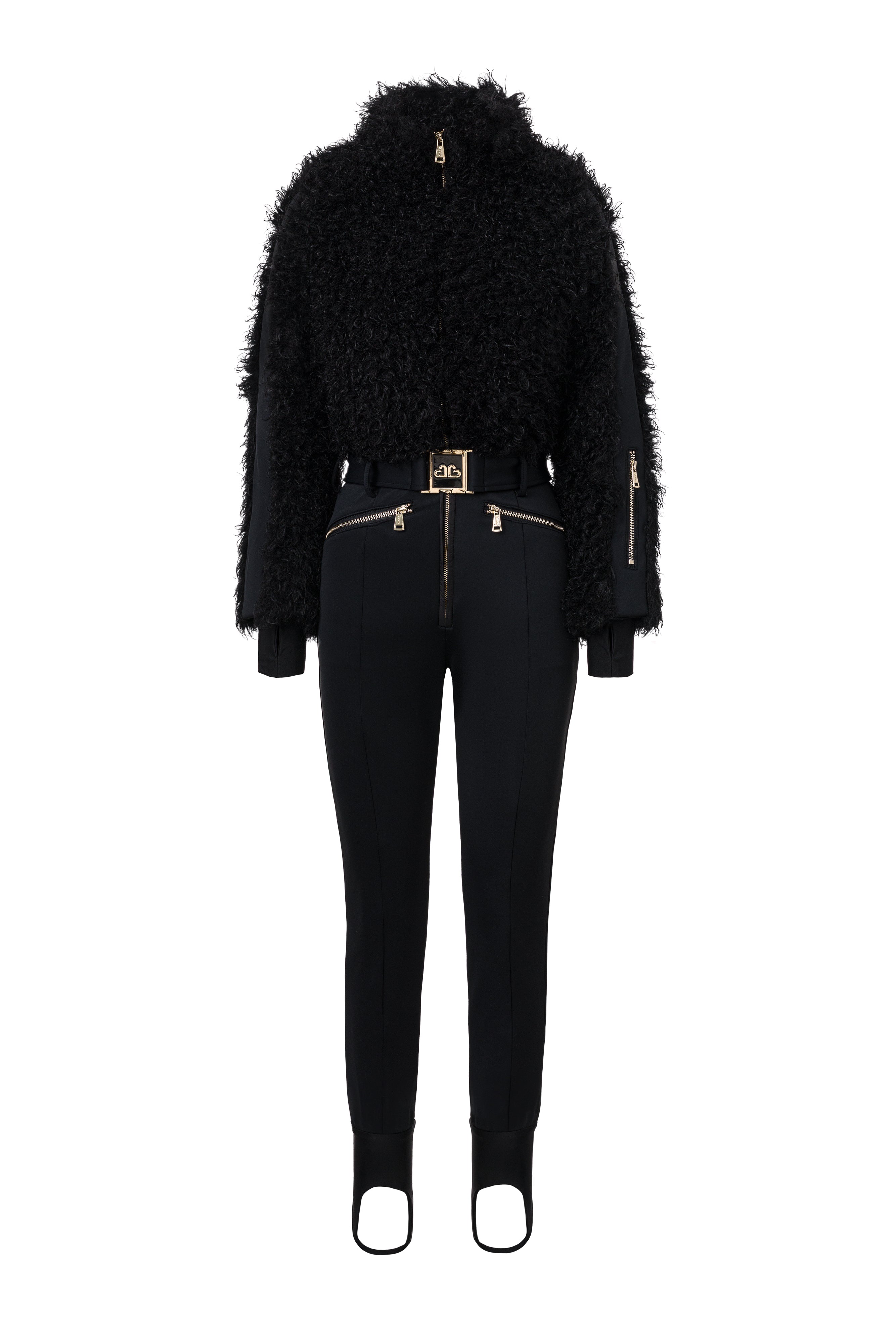 Alycia Bogas Fekete Hétköznapi Síoverál