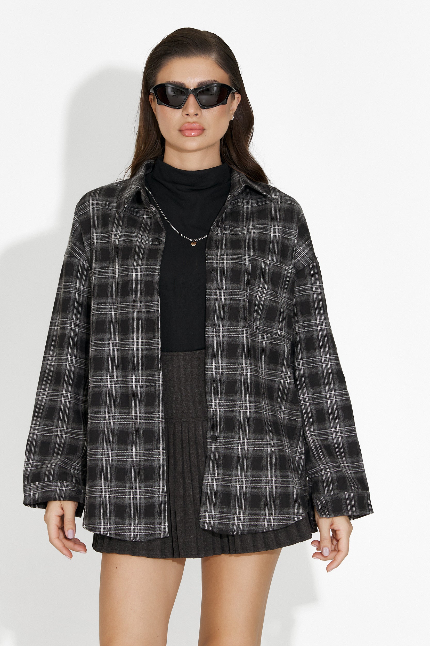 Arlete Bogas női szett: ing + fekete top