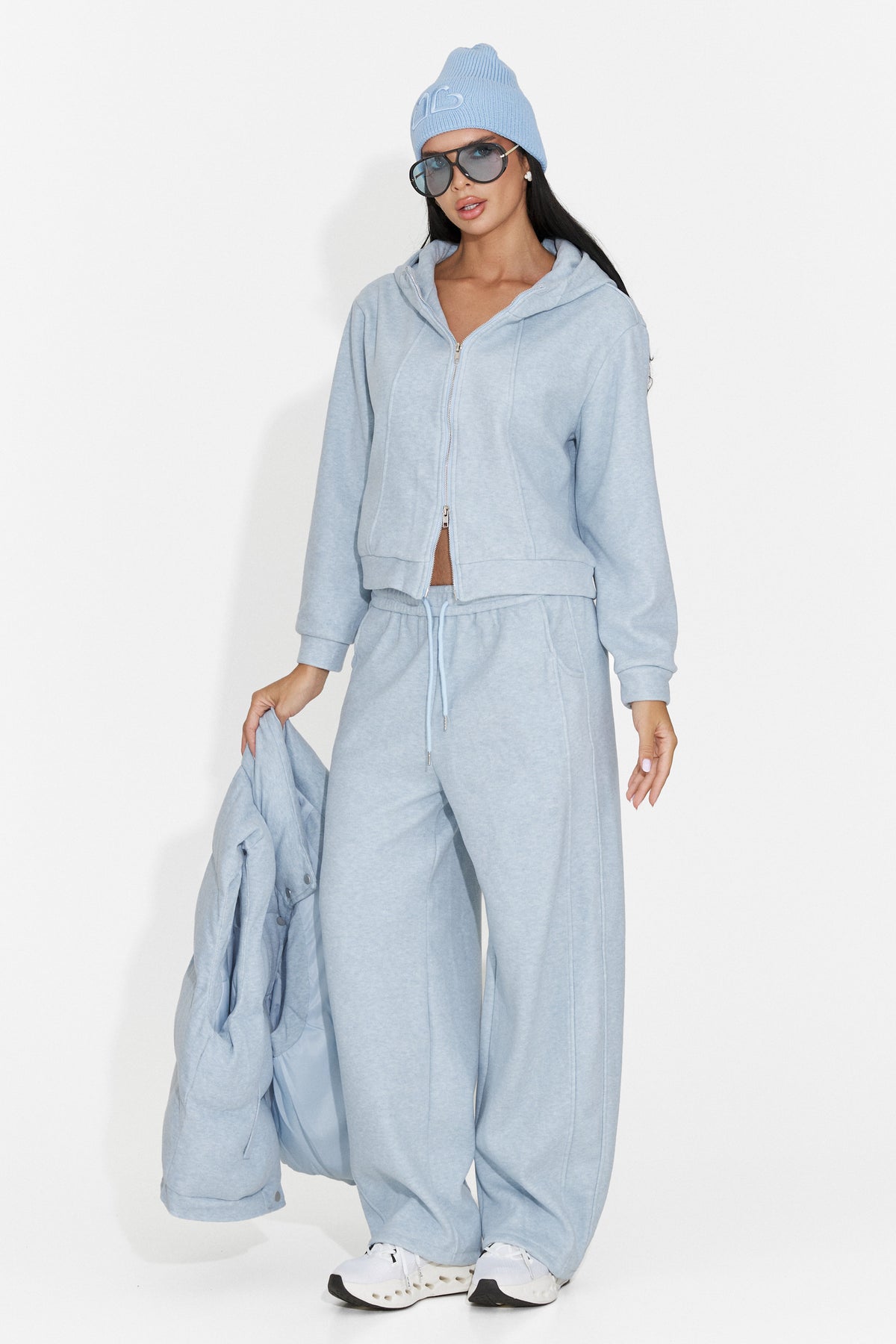 Trening casual bleu Bevivena Bogas