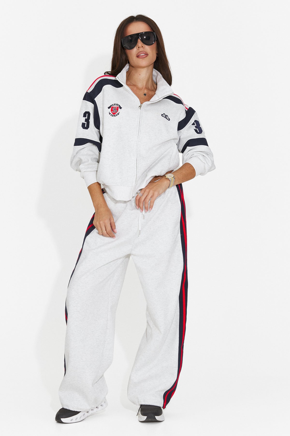 Trening casual gri Cromiraola Bogas