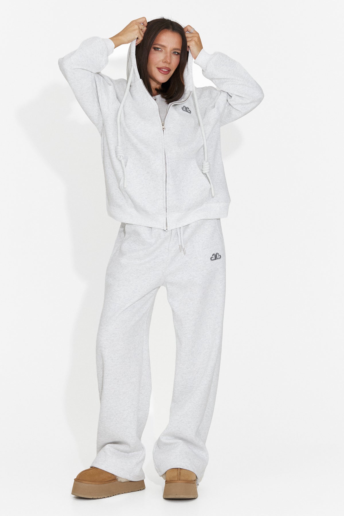 Trening casual gri Remiroena Bogas