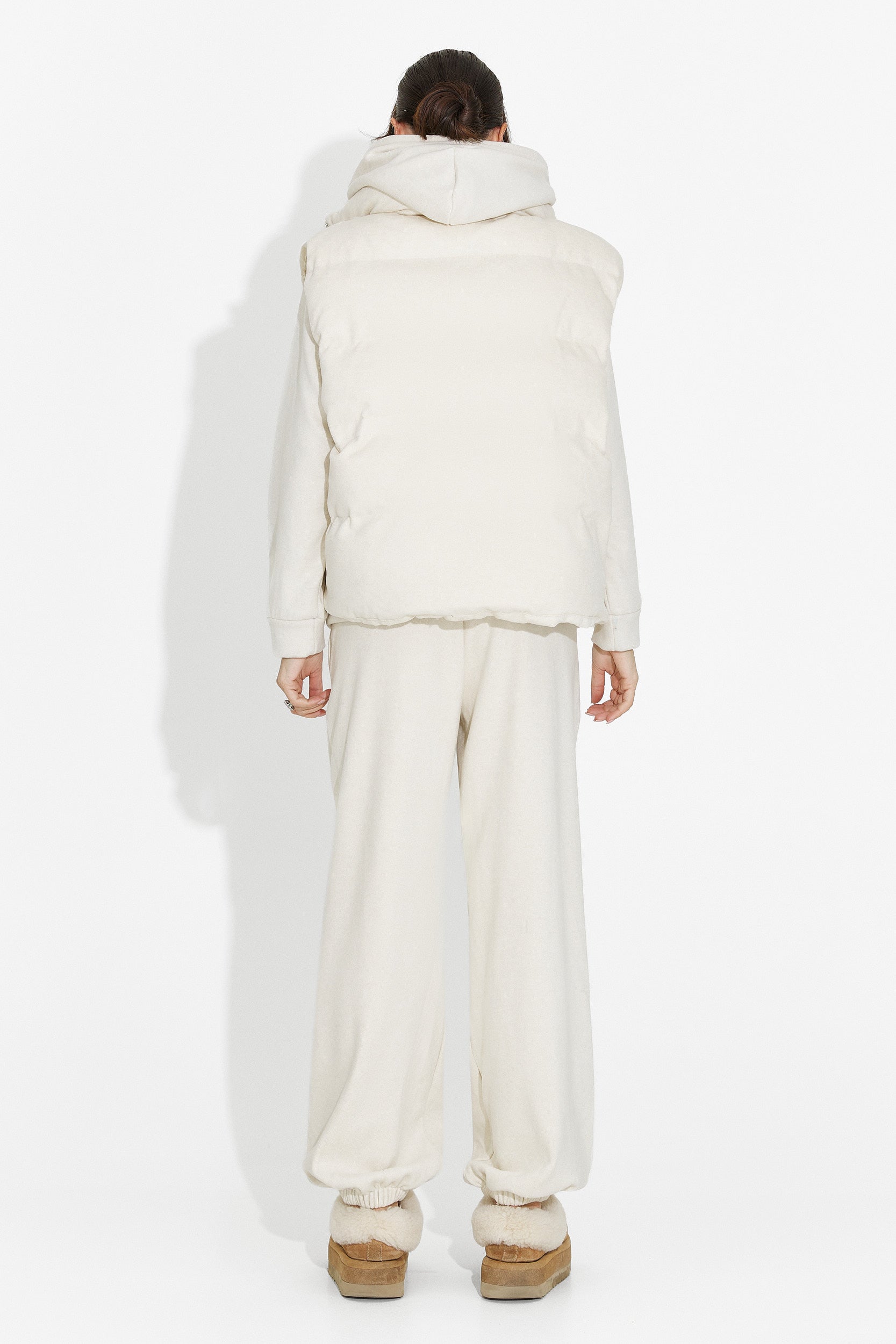 Női alkalmi bézs tréningruha Chester Bogas