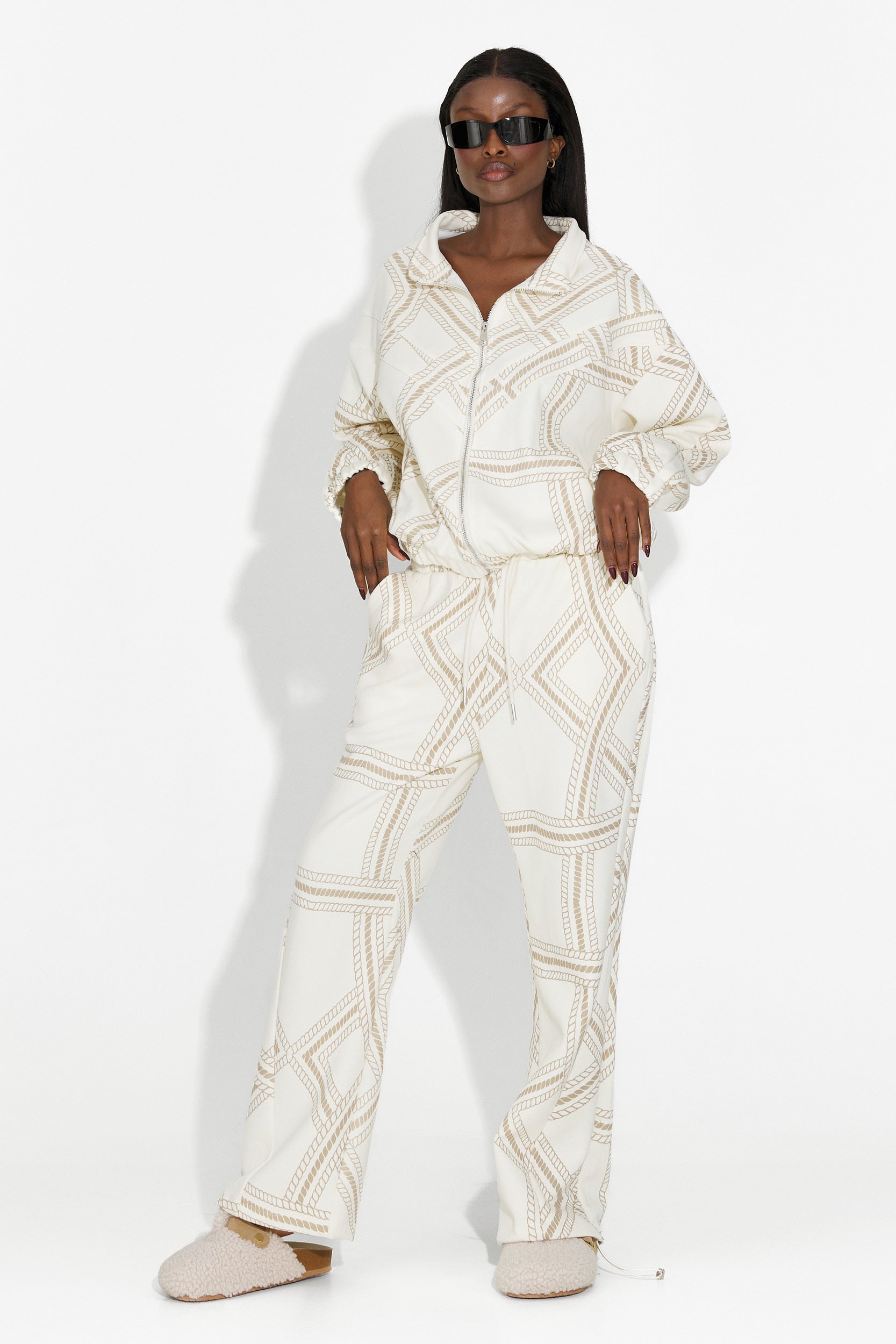 Kristela Bogas Bezs Színű Női Edzőruha