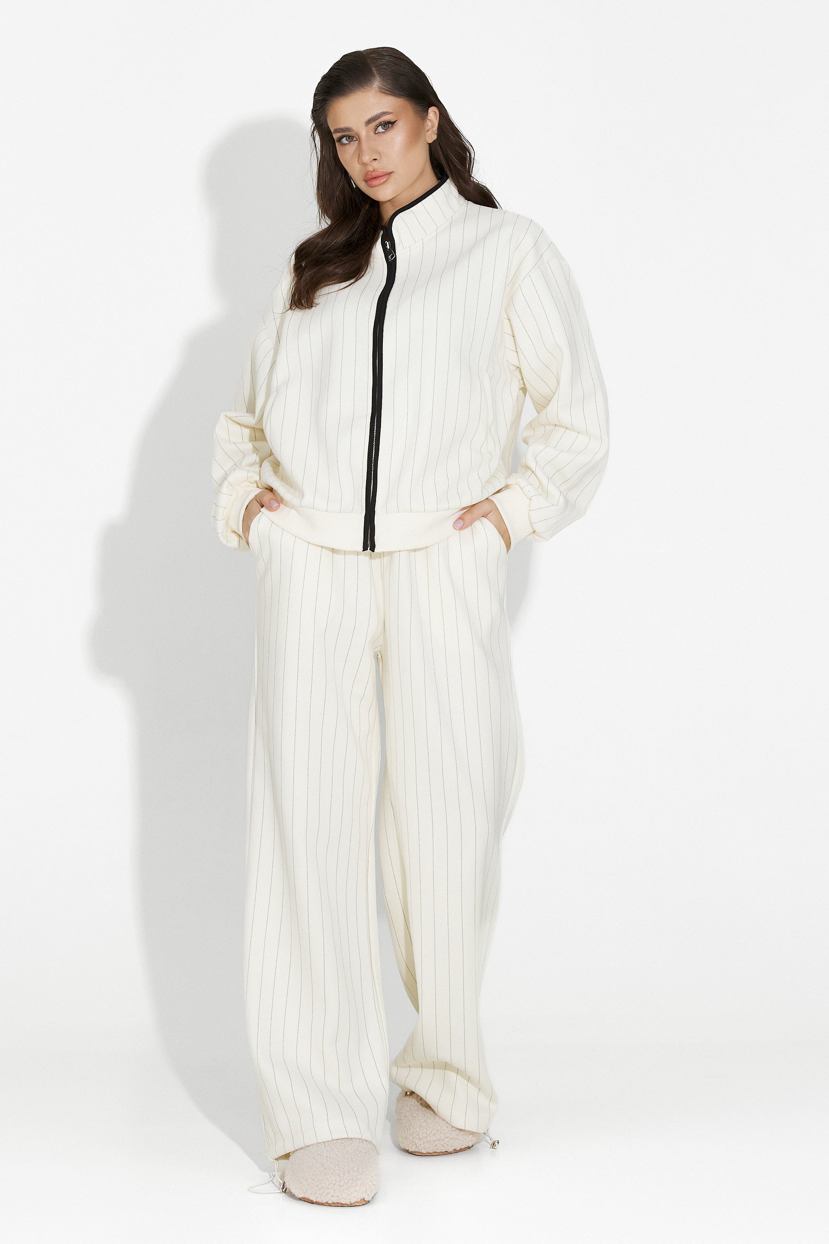 Saviera Bogas Casual Beige Női Edzőruha