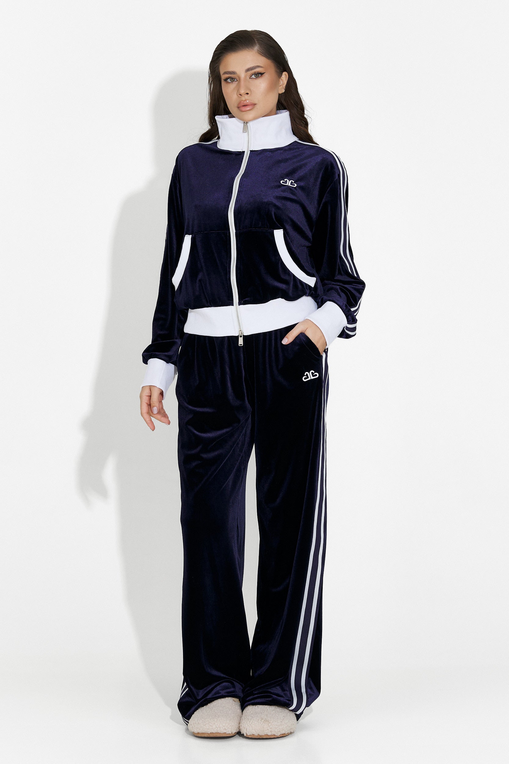 Chanela Bogas Tengerészkék Női Hétköznapi Edzésruha