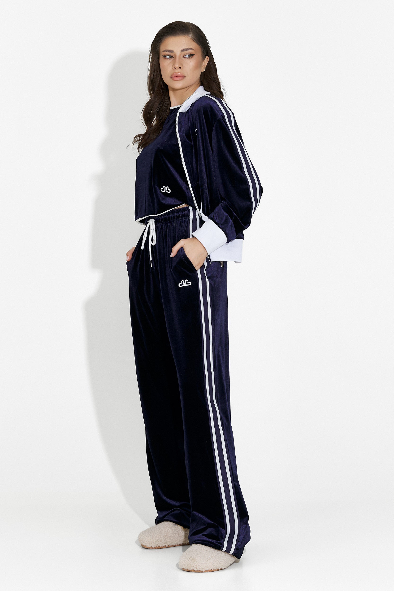 Chanela Bogas Tengerészkék Női Hétköznapi Edzésruha