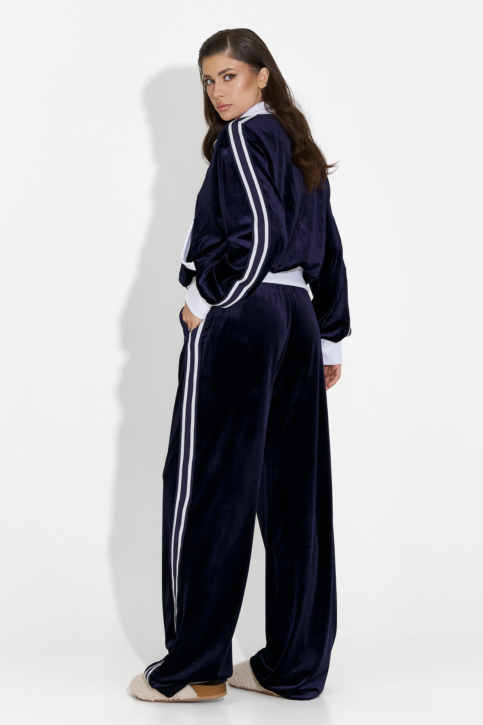 Chanela Bogas Tengerészkék Női Hétköznapi Edzésruha