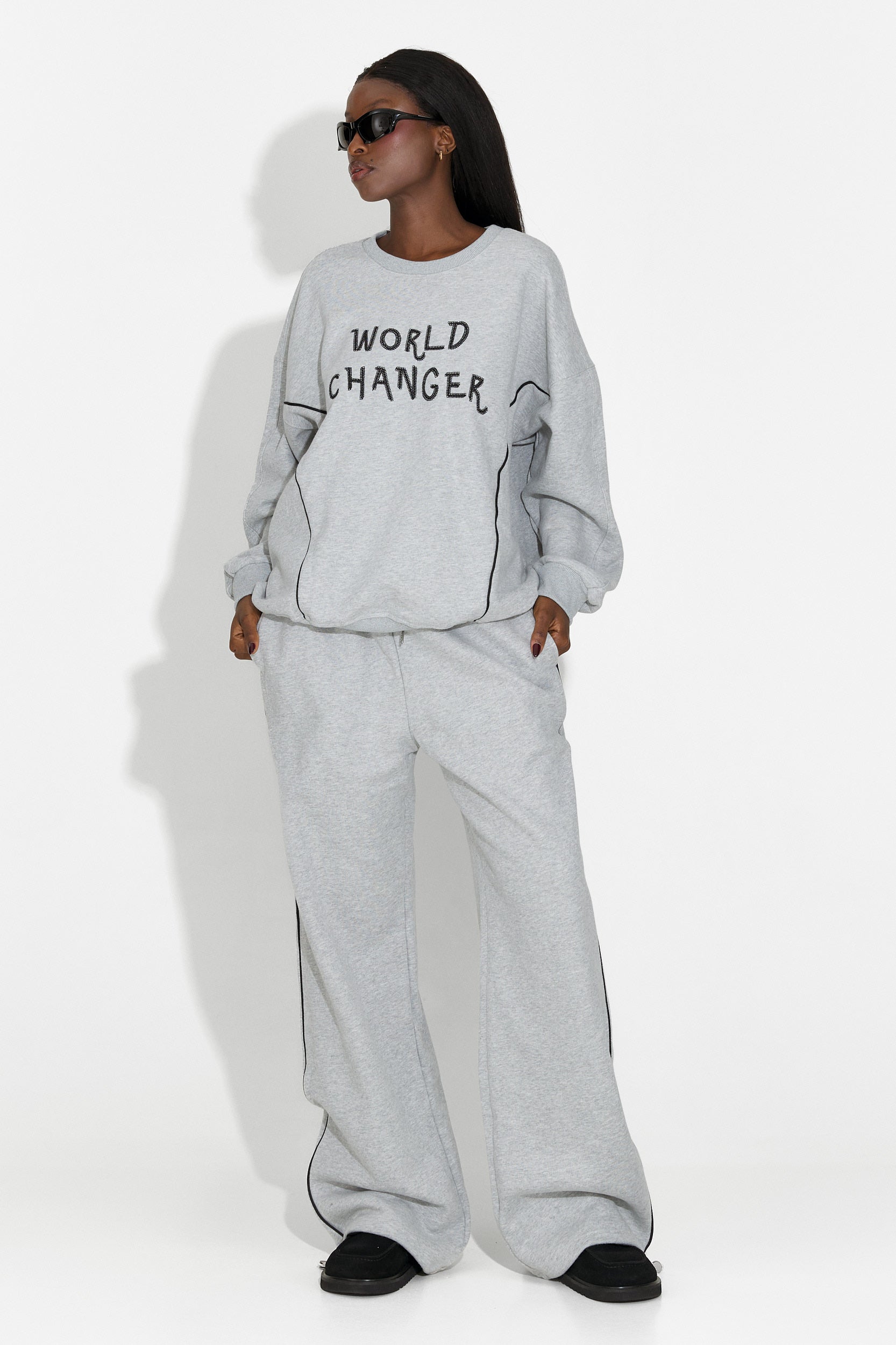 Pavora Bogas Hétköznapi Szürke Női Edzőruha