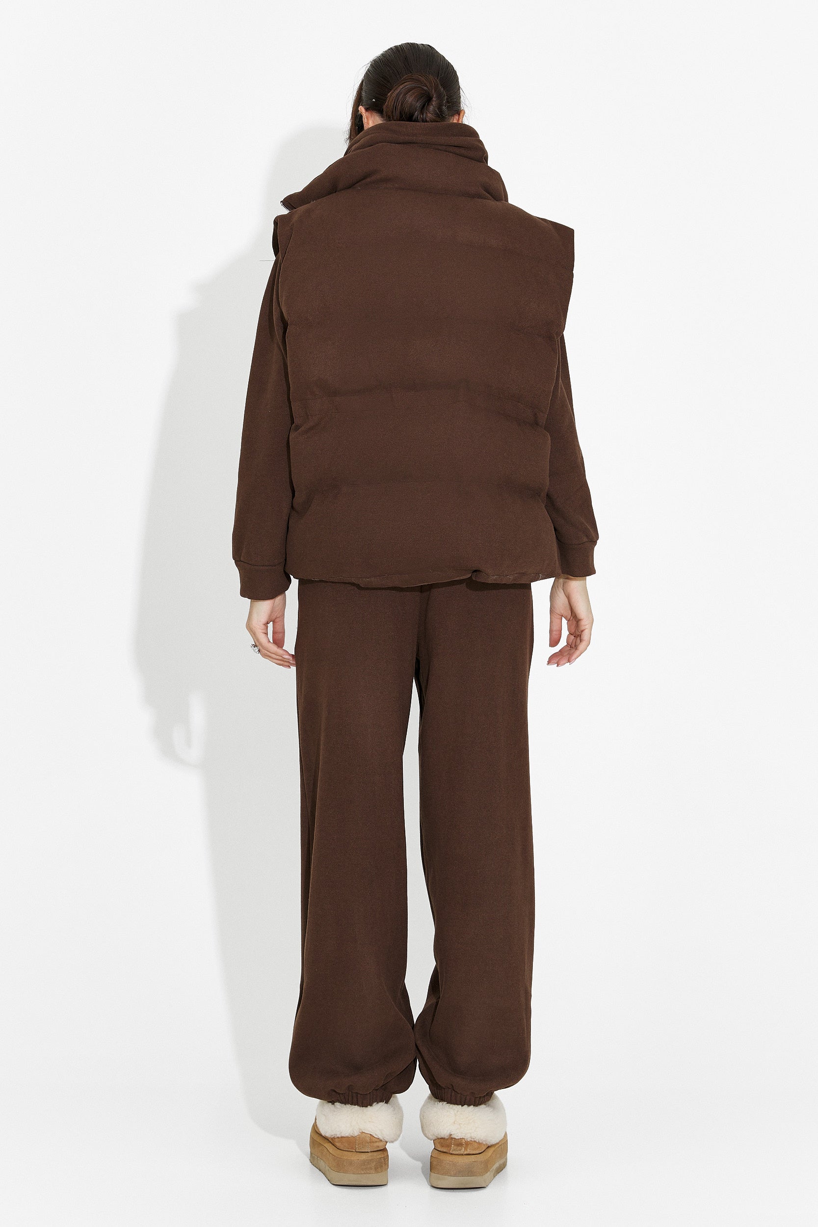 Női alkalmi barna tréningruha Chester Bogas