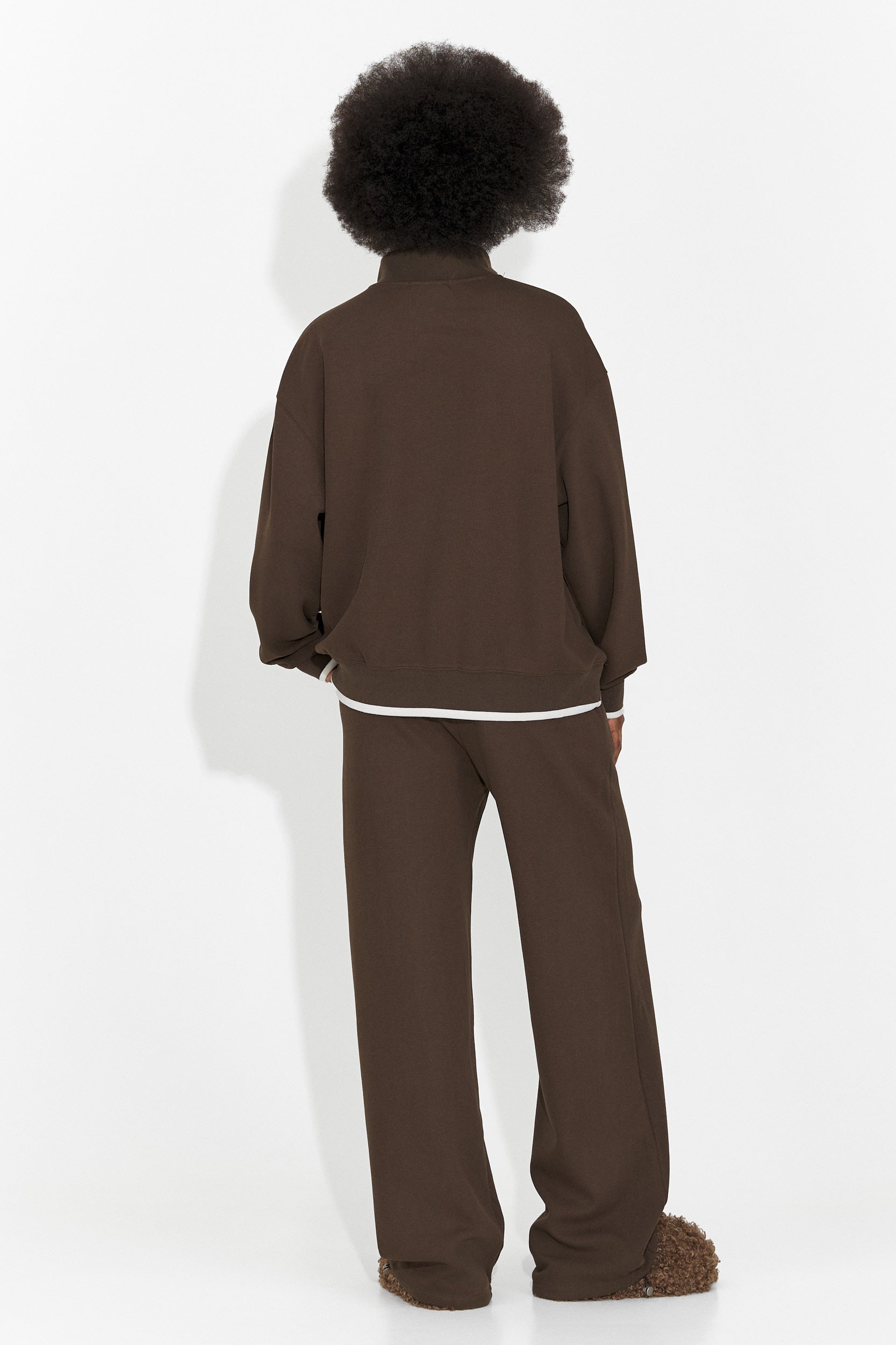 Vilma Bogas Hétköznapi Barna Női Edzés