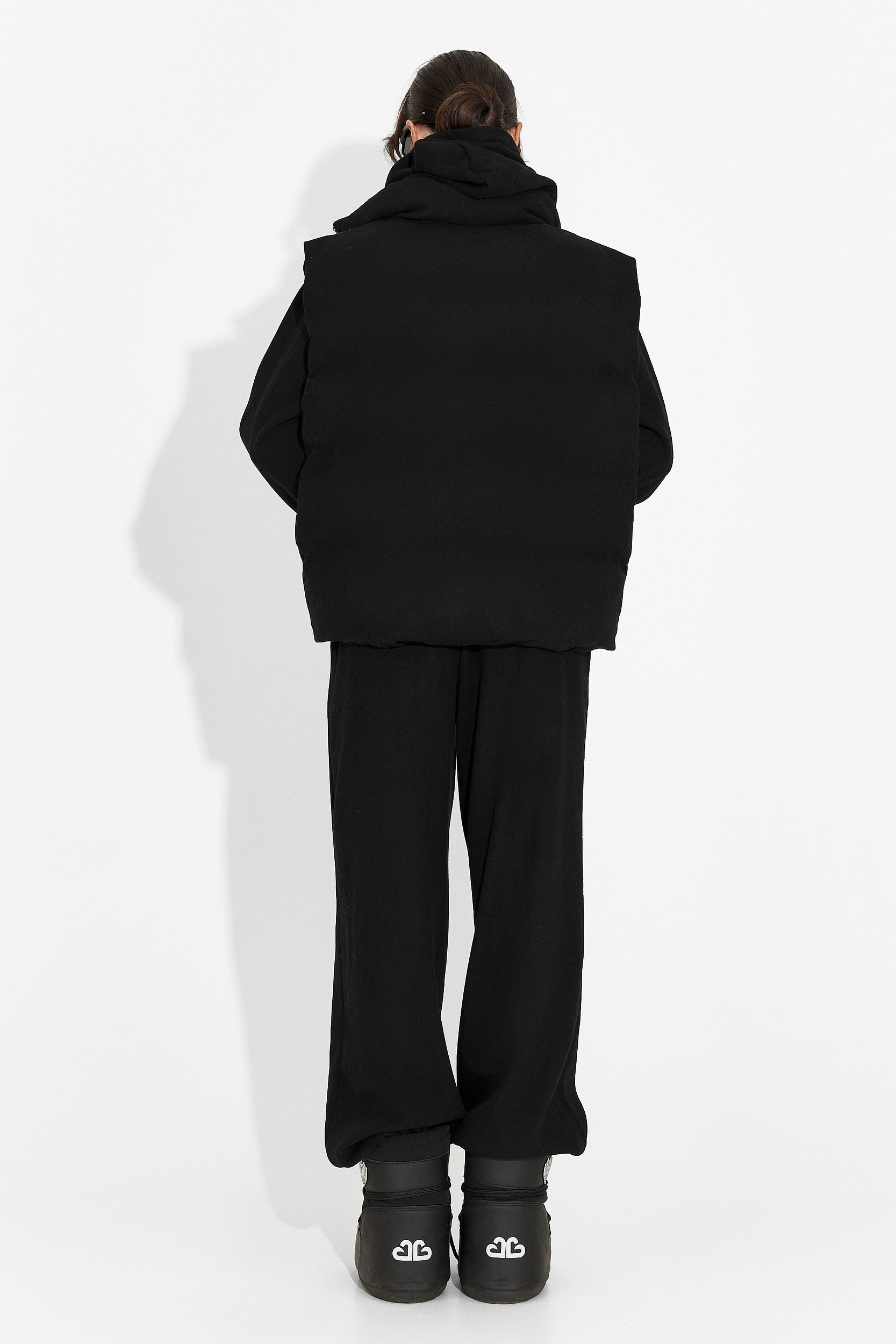 Női fekete Chester Bogas lezser tréningruha