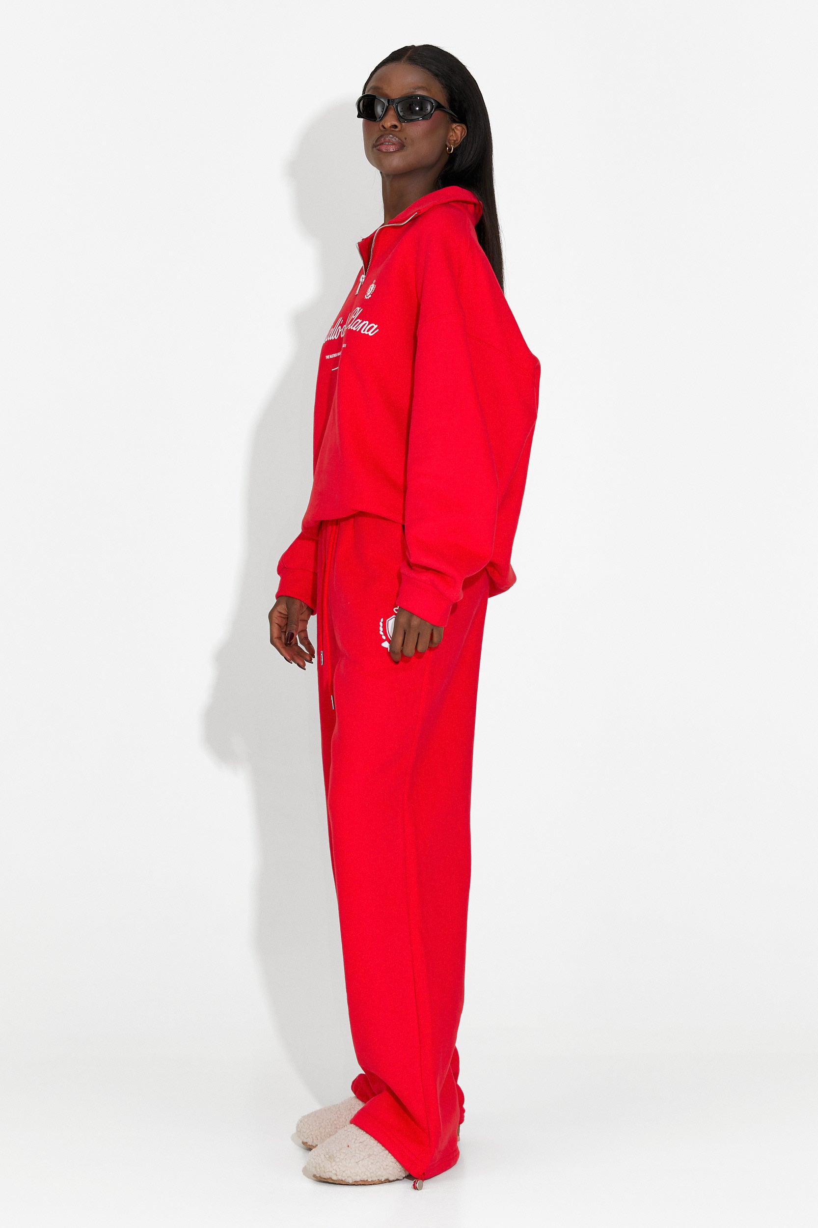 Civora Bogas Véletlenszerű Piros Női Edzőruha