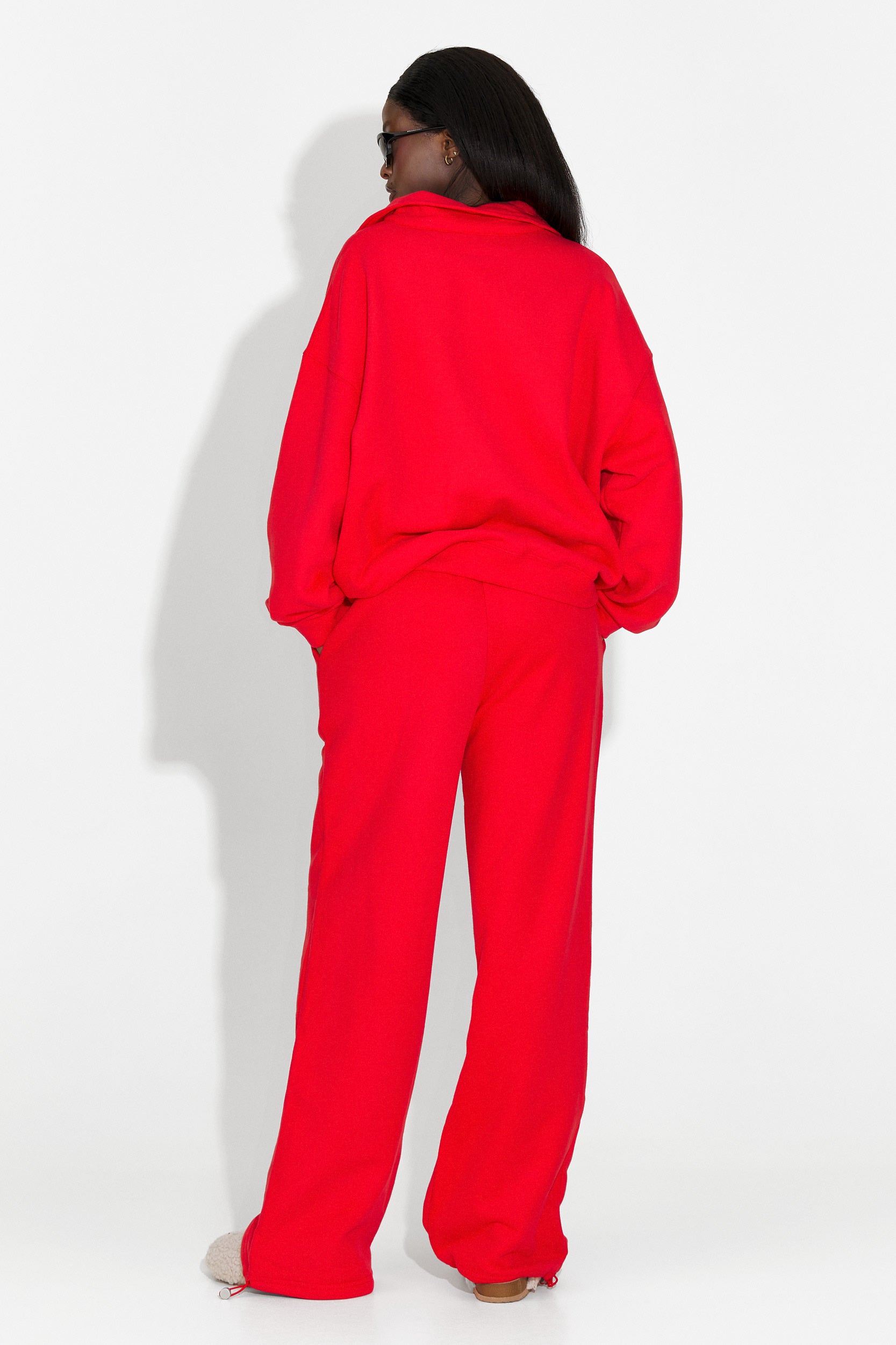 Civora Bogas Véletlenszerű Piros Női Edzőruha