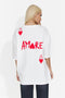 Tricou casual alb Mytlaova Bogas