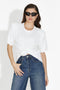 Norelia Bogas Hétköznapi Fehér Női Póló