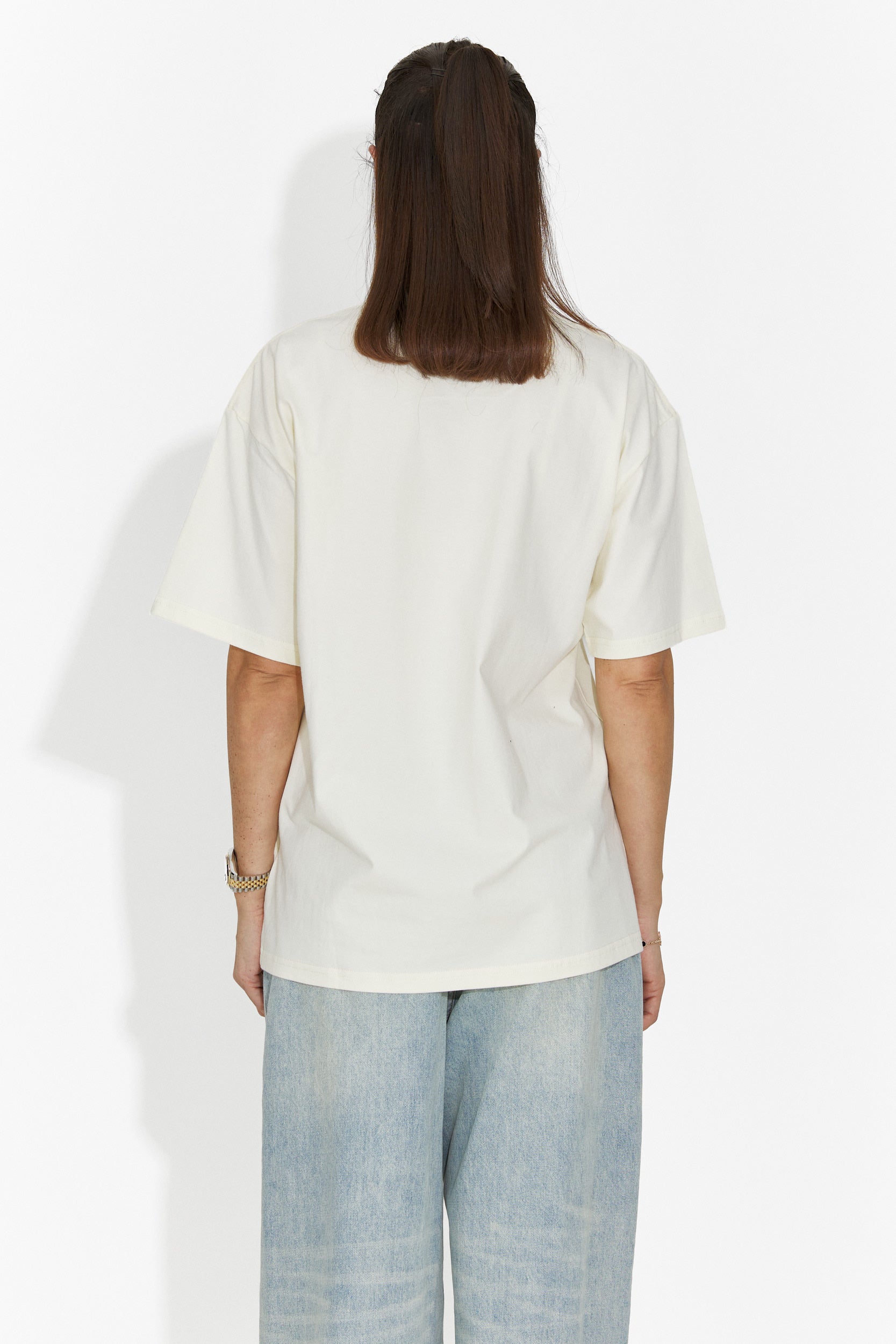 Női sárga, hétköznapi póló Cristelia Bogas